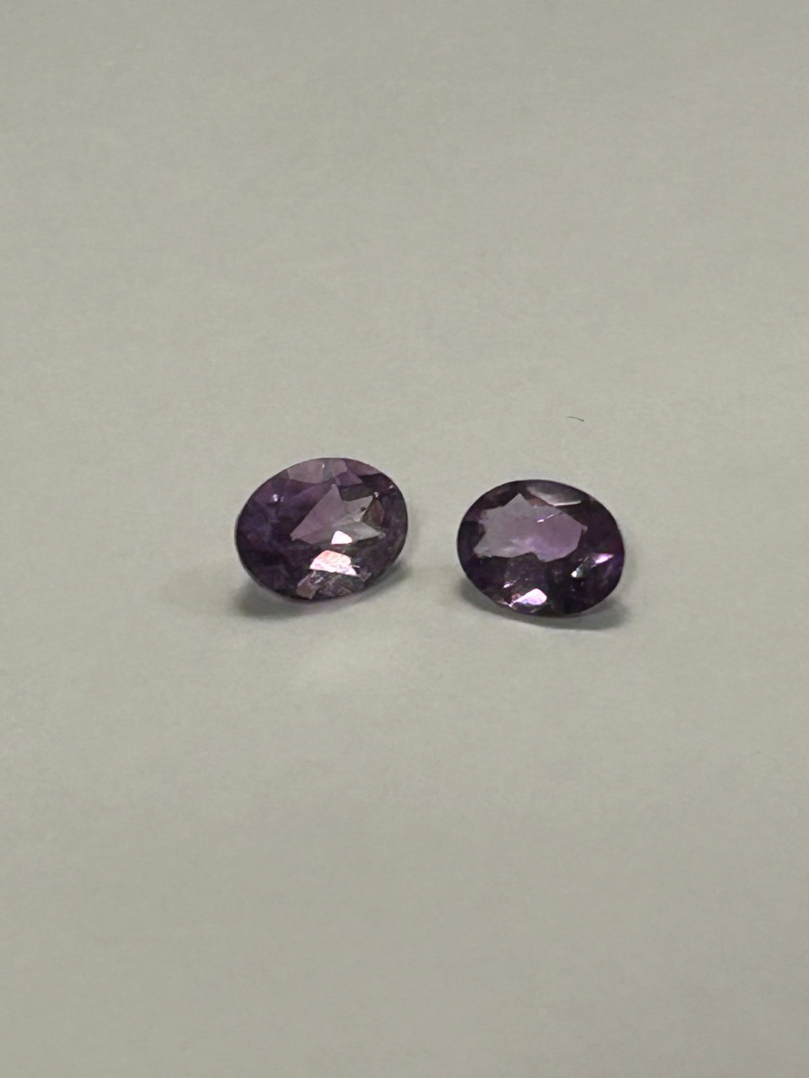 Amethyst PAIR 1.66 ct each - 2