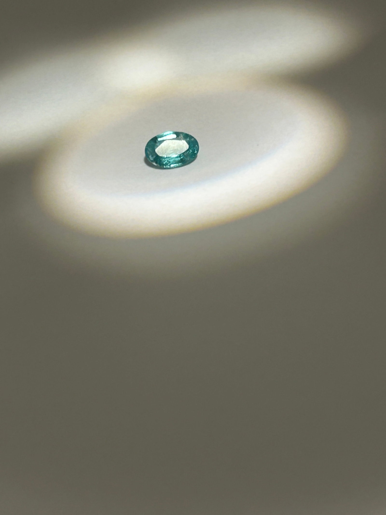Sky Blue Topaz 0.41ct NO RESERVE: .41 ct tiny but impressive stone.