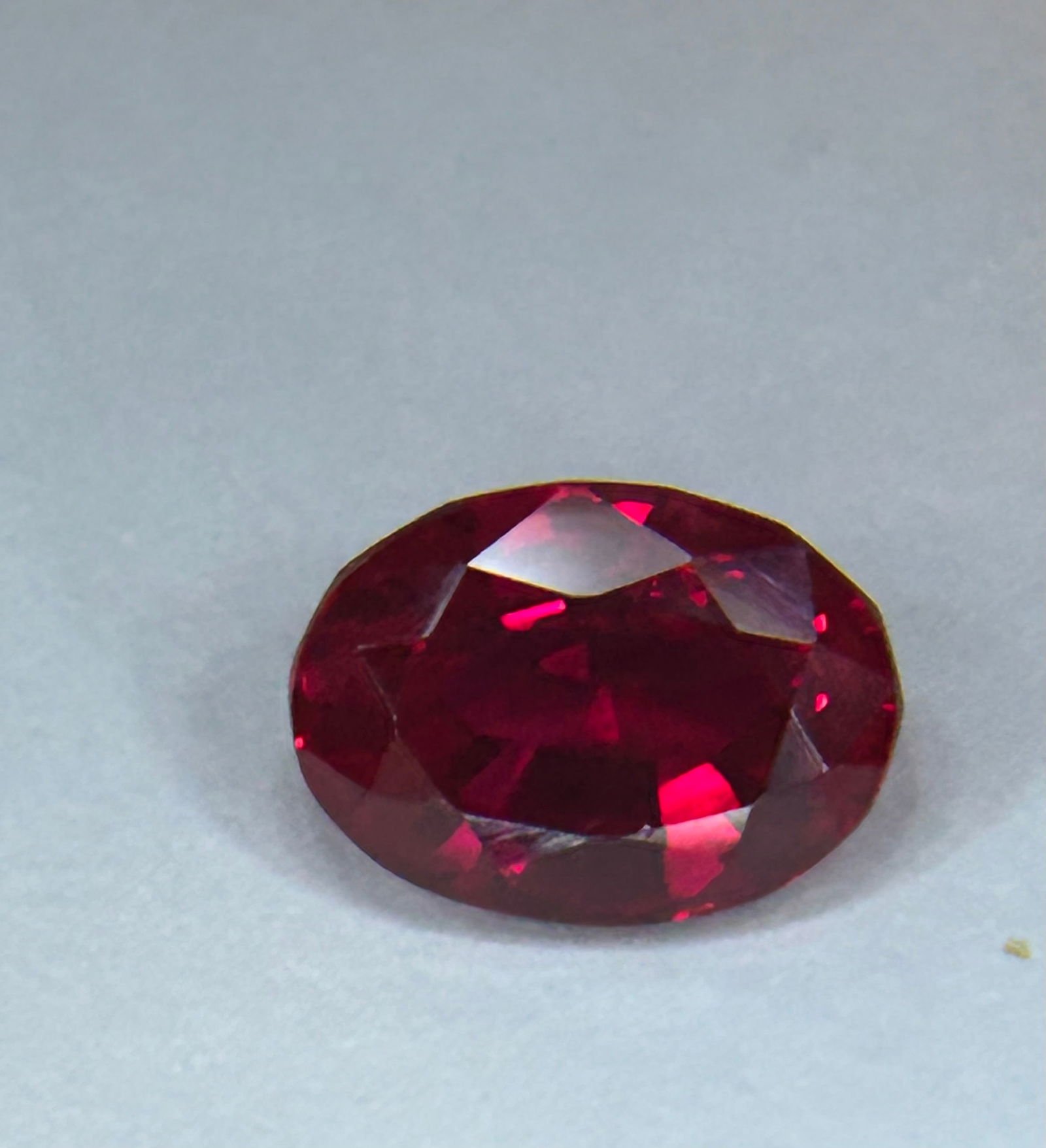 11 ct Mogok Oval Cut Ruby - 2