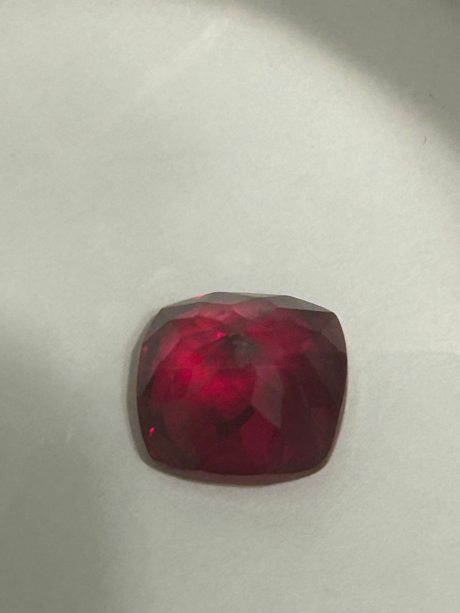 Mogok Ruby 13ct Cushion Cut - 4