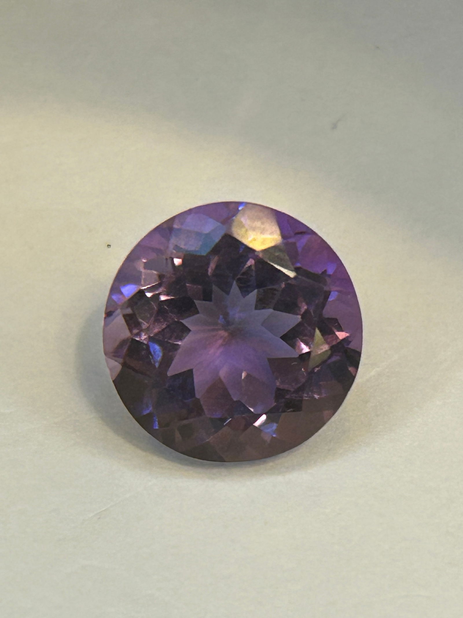 Natural Amethyst 5.59ct Round Cut High Clarity - 3