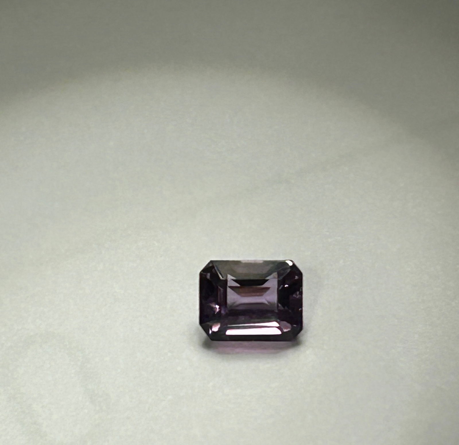 1.66 ct Octogon Cut Natural Purple Amethyst: natural purple amethyst,sourced from Brazil, is an eye-clean to VVS-clarity gemstone featuring an elegant, precision-cut octagon shape . This violet-purple variety of quartz exhibits high-quality,