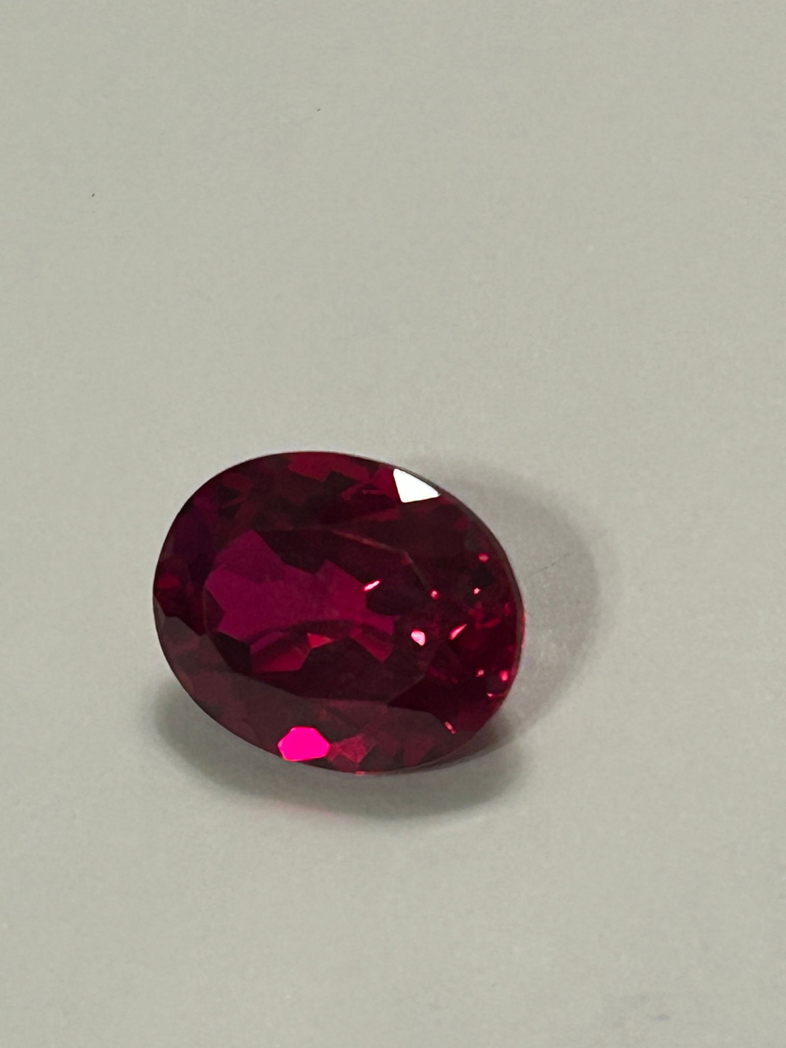 11.94ct Brilliant Oval Cut VVS Burmese Ruby - 2