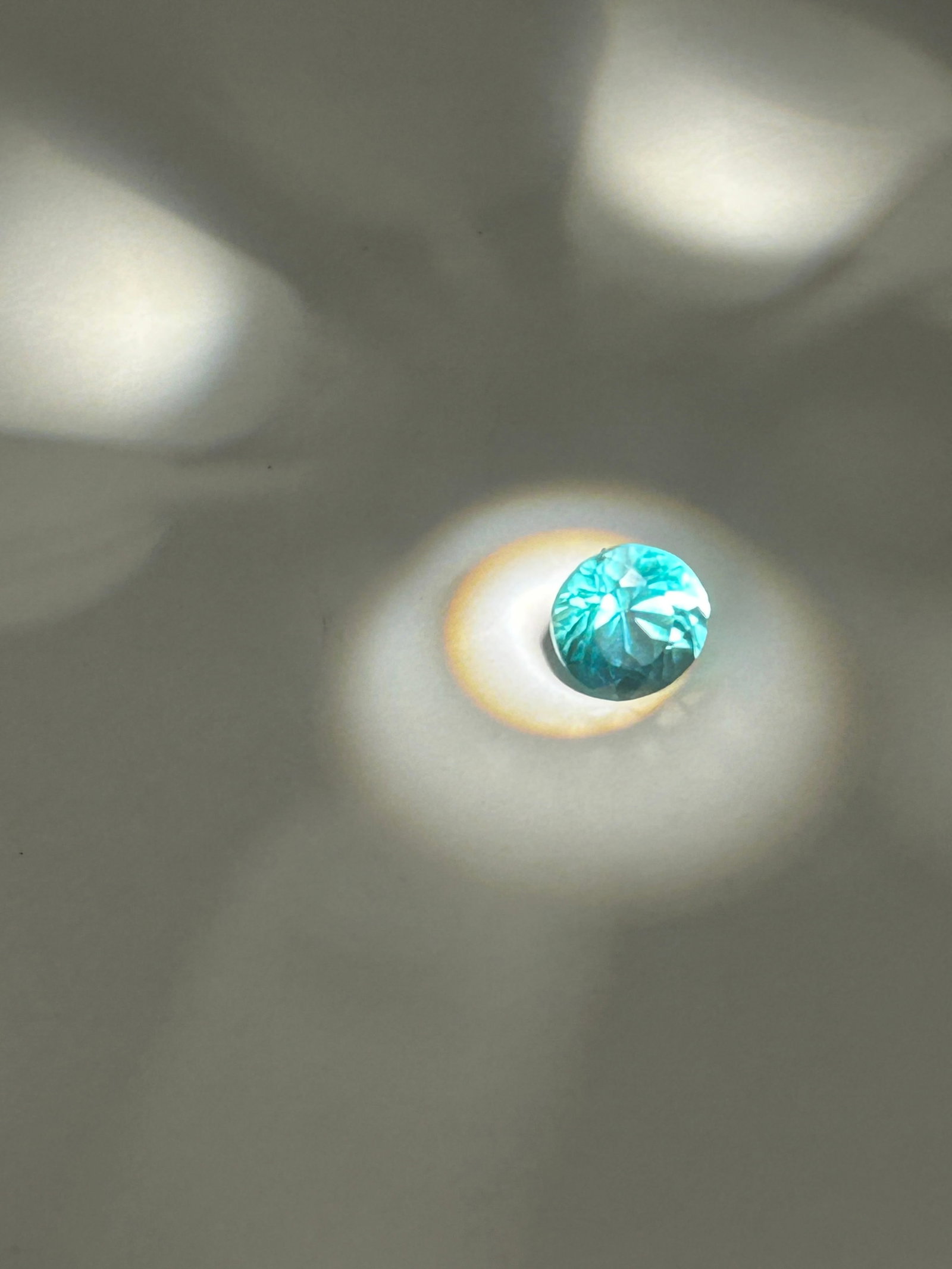 3ct Sri Lanka Green Sapphire Round Cut No Reserve GIE Certified: Characterized by its vibrant,green color, exceptional, and superior clarity. This stone is fashioned with a mixed brilliant cut to maximize sparkle and color.