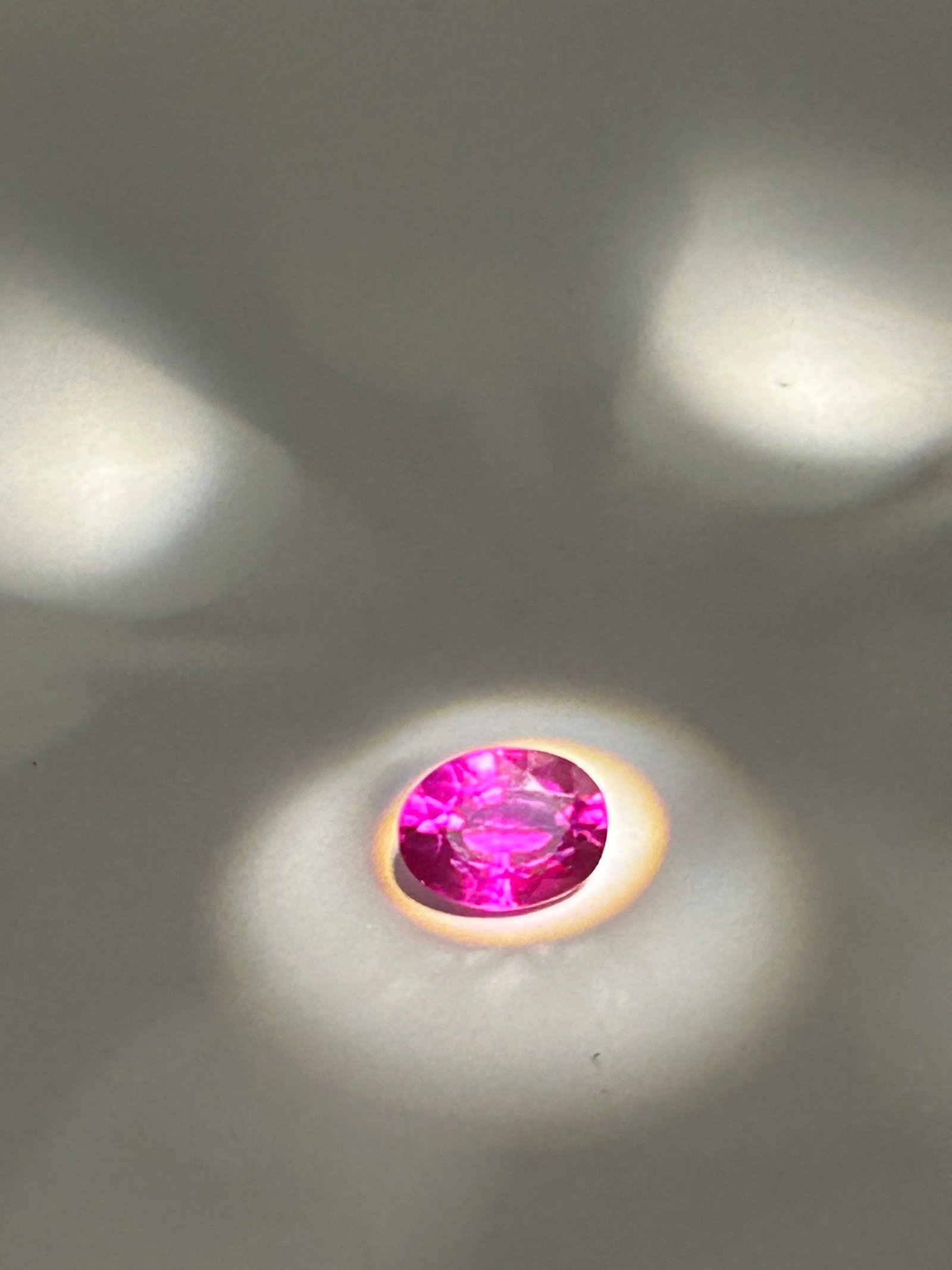 2.87ct Mogok Pink Ruby Oval Cut No Reserve GIE Certified (1 of 5)