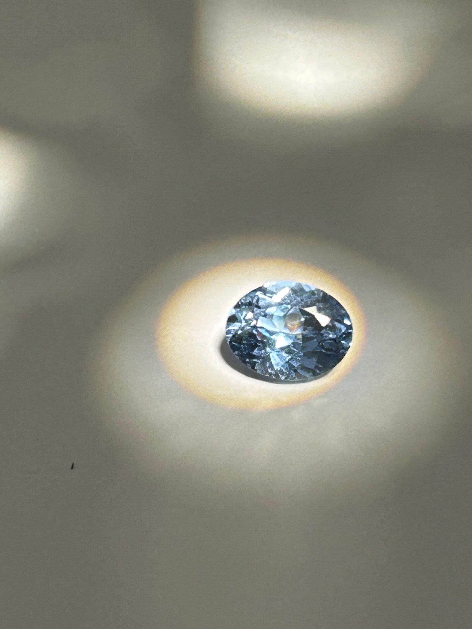 3.4ct Brazilian Aquamarine Oval Cut No Reserve AGSL Certified (1 of 4)
