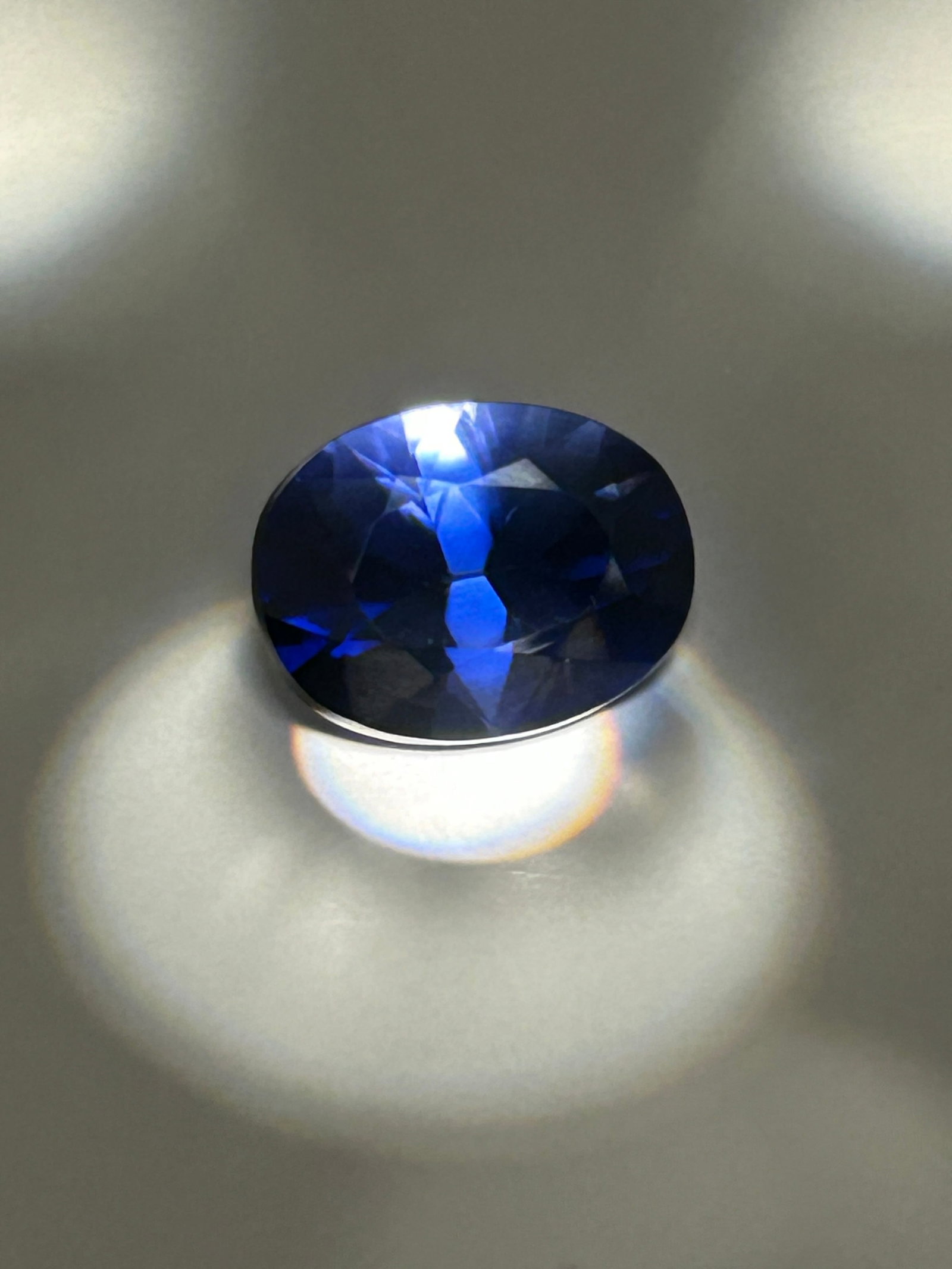11ct Ceylon Blue Sapphire Oval Cut No reserve EGL Certified (1 of 4)