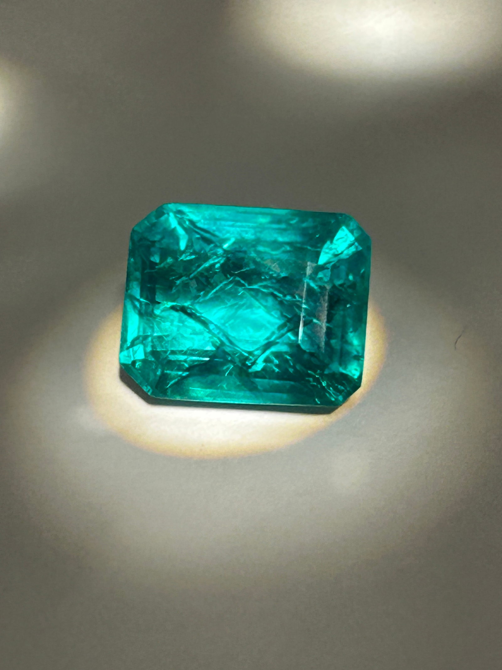 9.5ct Colombian Emerald Emerald Step Cut (1 of 3)