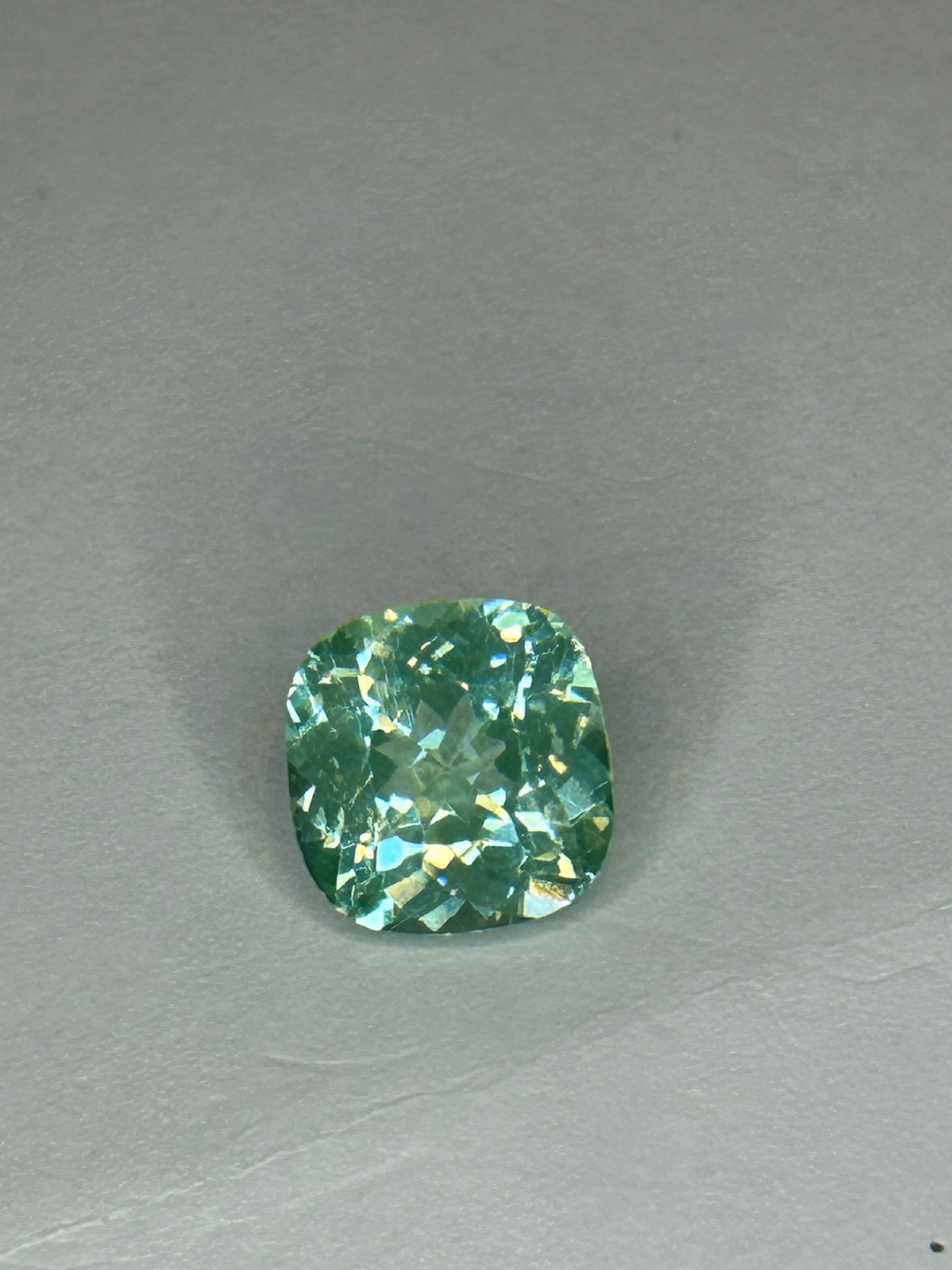 4.3ct Mozambique Paraiba Tourmaline Cushion Cut No Reserve (1 of 3)