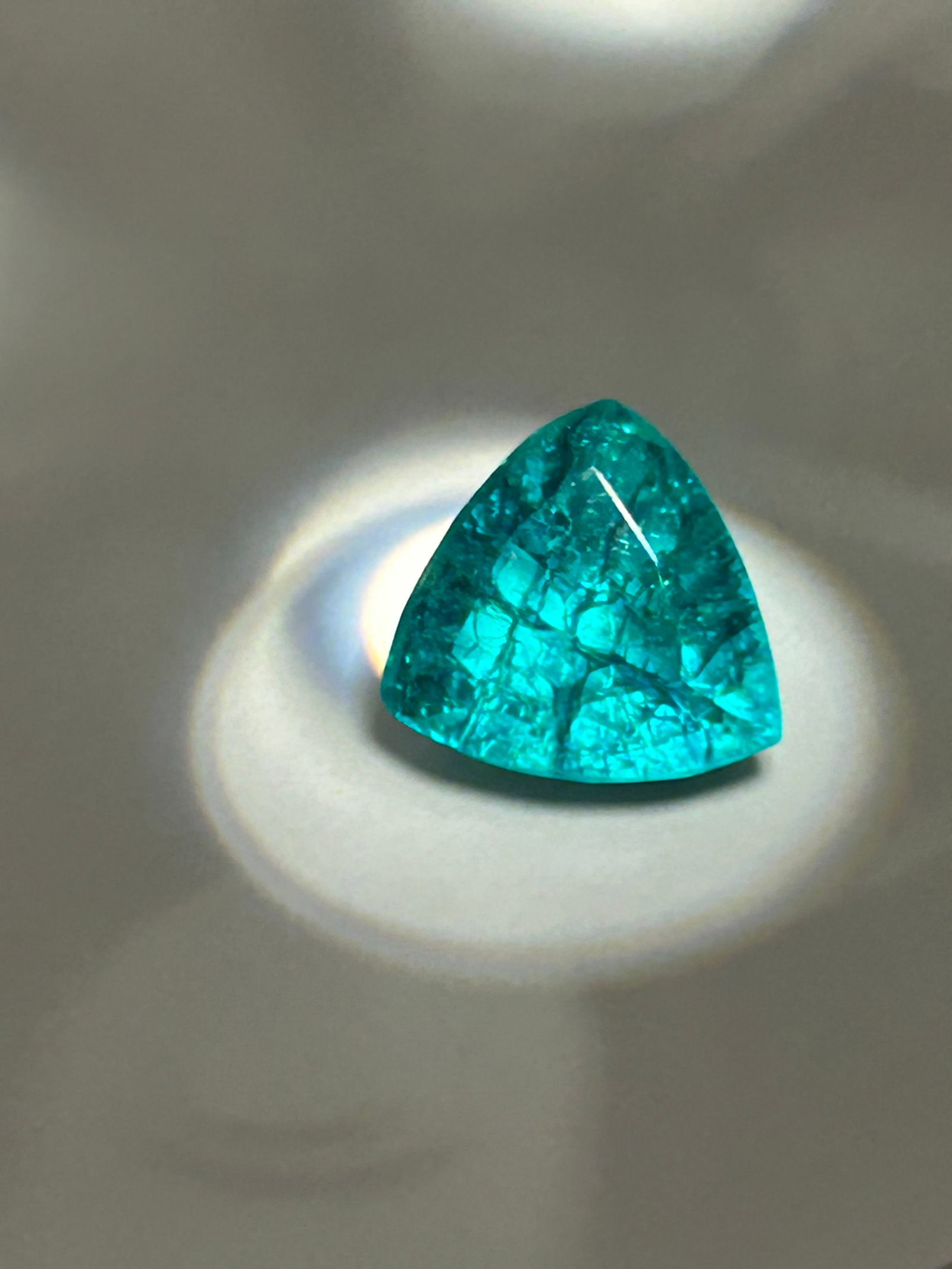8ct Russian Alexandrite Trillion Cut No Reserve (1 of 3)