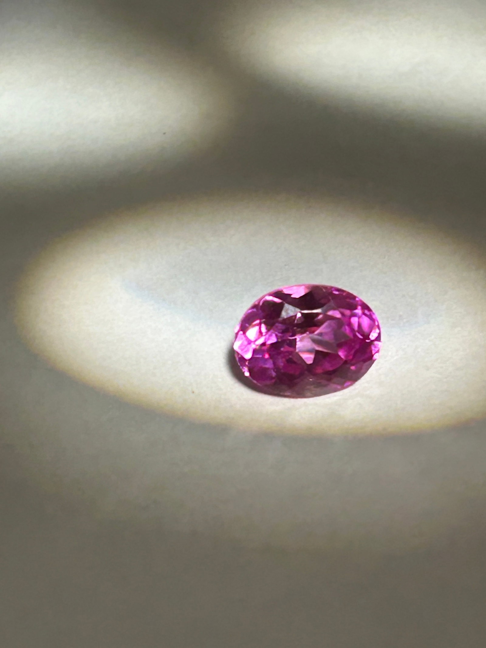 1.80 Carat Mogok Pink Ruby Oval Cut GIE Certified (1 of 5)