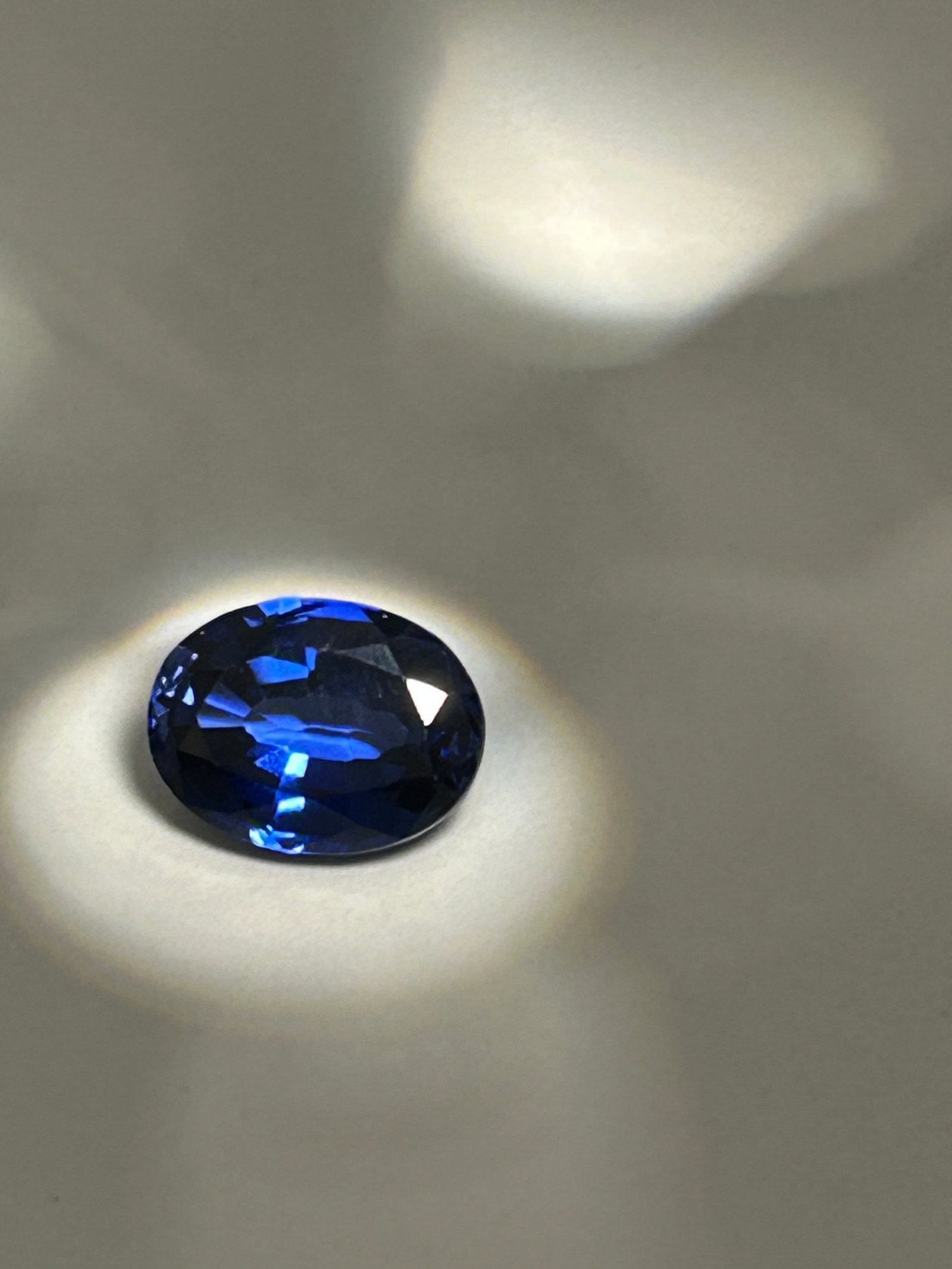 9.0 Carat Royal Blue Spinel Brilliant Oval Cut EGL Certified: a significant and rare collector's gemstone, characterized by an electric, vivid blue hue caused by cobalt trace elements. This high-carat, intense blue spinel is highly valued for its striking, deep 