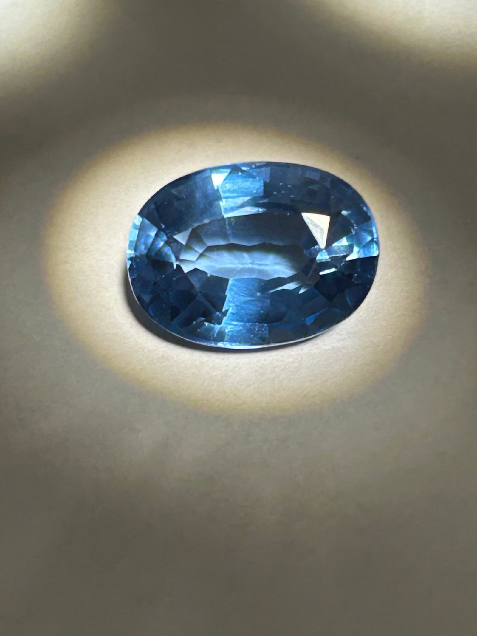 9.81 Carat Blue Spinel Oval Cut GIA Certified Lab Grown: Falls into a "statement" or "collector" category, but its value is significantly lower than a natural stone of the same size. Beautiful stone. Excellent for statement pieces.