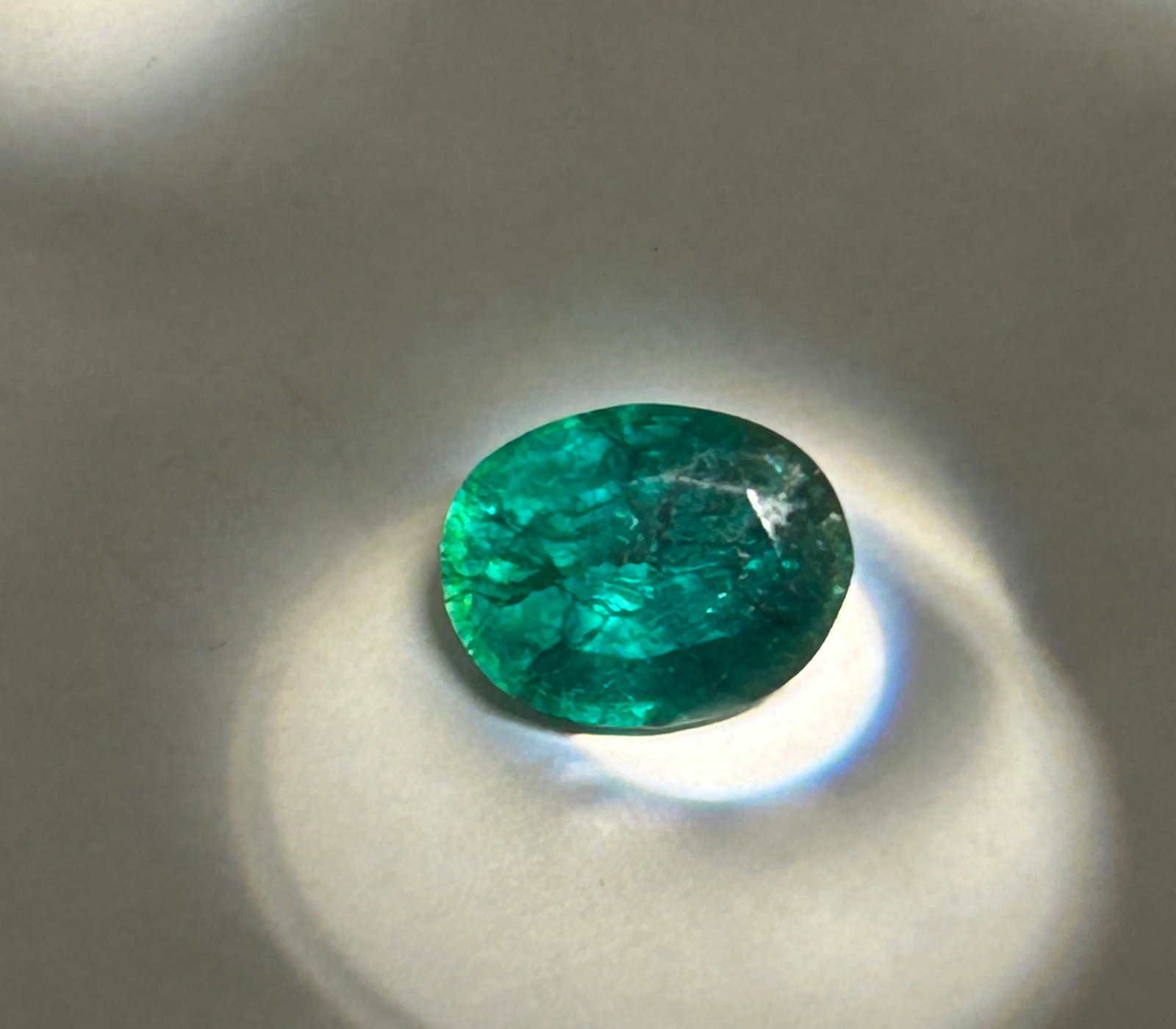 4.50 Carat Emerald Oval Cut GGL Certified (1 of 4)