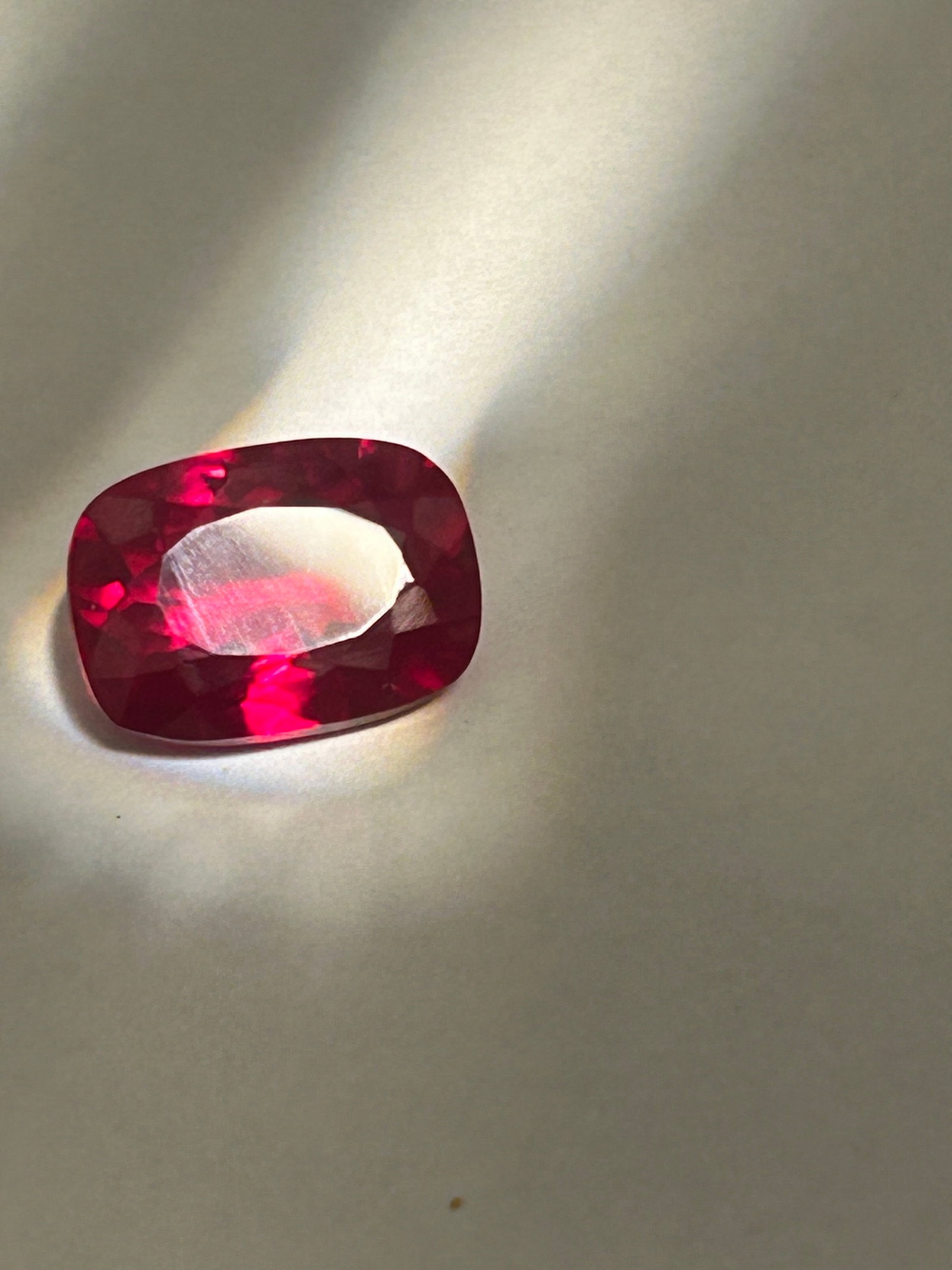 9.80 Carat ---- Burmese Blood Ruby---- Oval Cushion Cut ---- EGL Certified: a highly rare, large-carat, investment-grade gemstone. A 9.80-carat ruby of this type, particularly if accompanied by reputable certification, is considered a significant collector's piece. Brilliant-