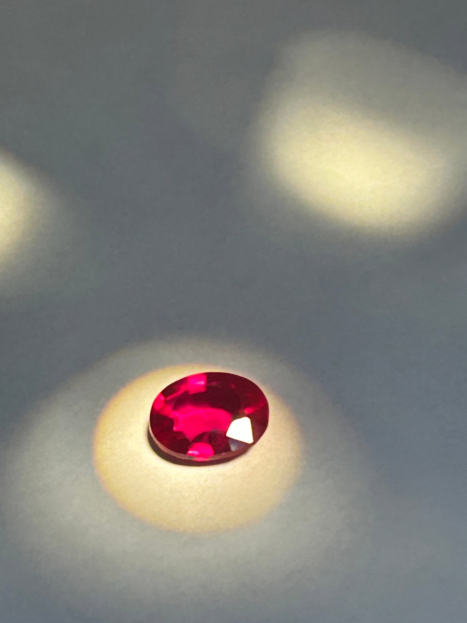 2.94 Carat ---Mogok Red Ruby --- Oval Cut --- GIE Certified (1 of 5)