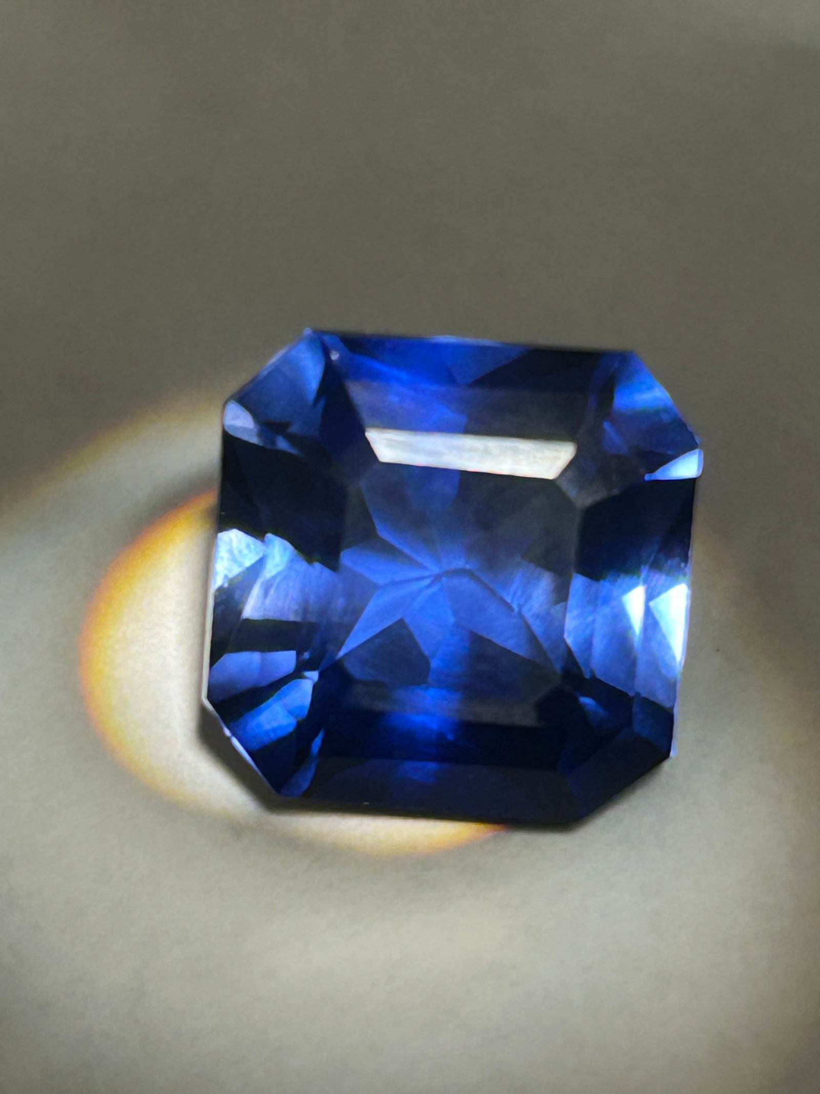 11.15 Carat --- Tanzanite --- Asscher Cut --- EGL Certified: Is a substantial and exceptionally rare gemstone, likely exhibiting a deep, luxurious blue or violet hue. The Asscher cut is a vintage style (introduced in 1902) that offers a "hall of mirrors" effect
