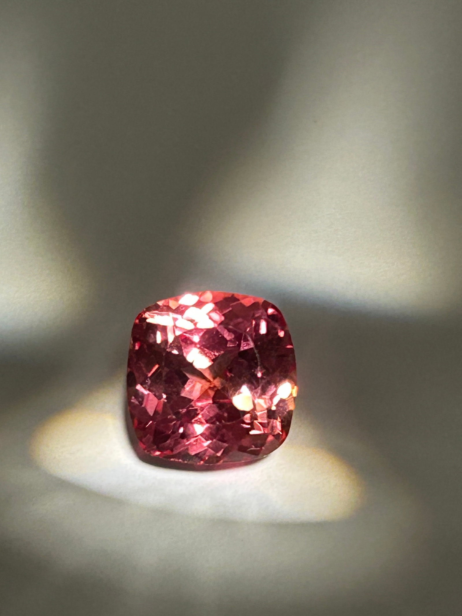 7.00 Carat ---Padparadscha Sapphire --- Cushion Cut --- EGL Certified: A 7.00-carat cushion-cut padparadscha sapphire is an exceptionally rare, high-carat gemstone, highly sought after for its unique, sunset-like blend of pink and orange hues. These sapphires often hail 