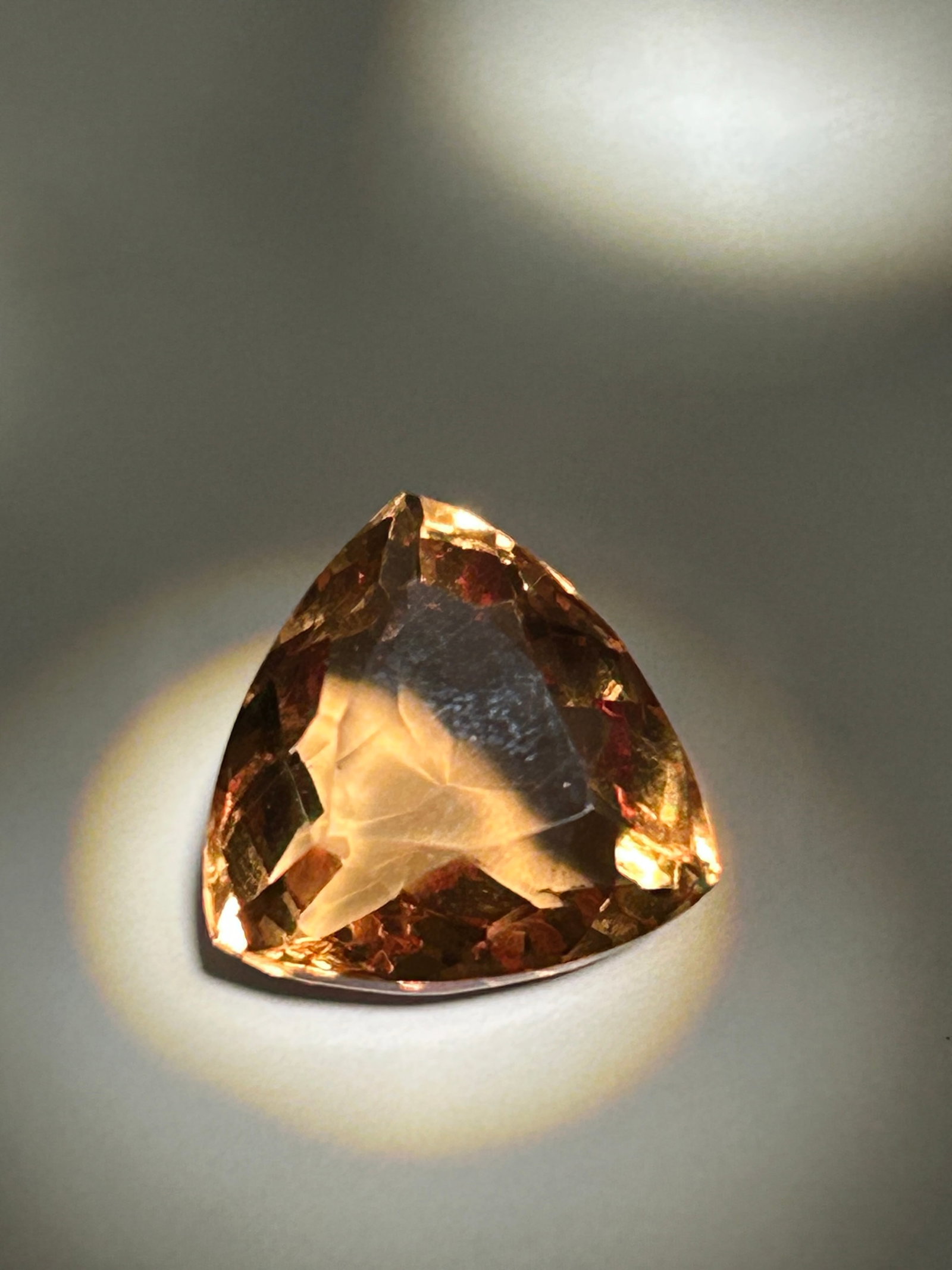 9.00 Carat --- Alexandrite Color Changing --- Trillion Cut (1 of 4)