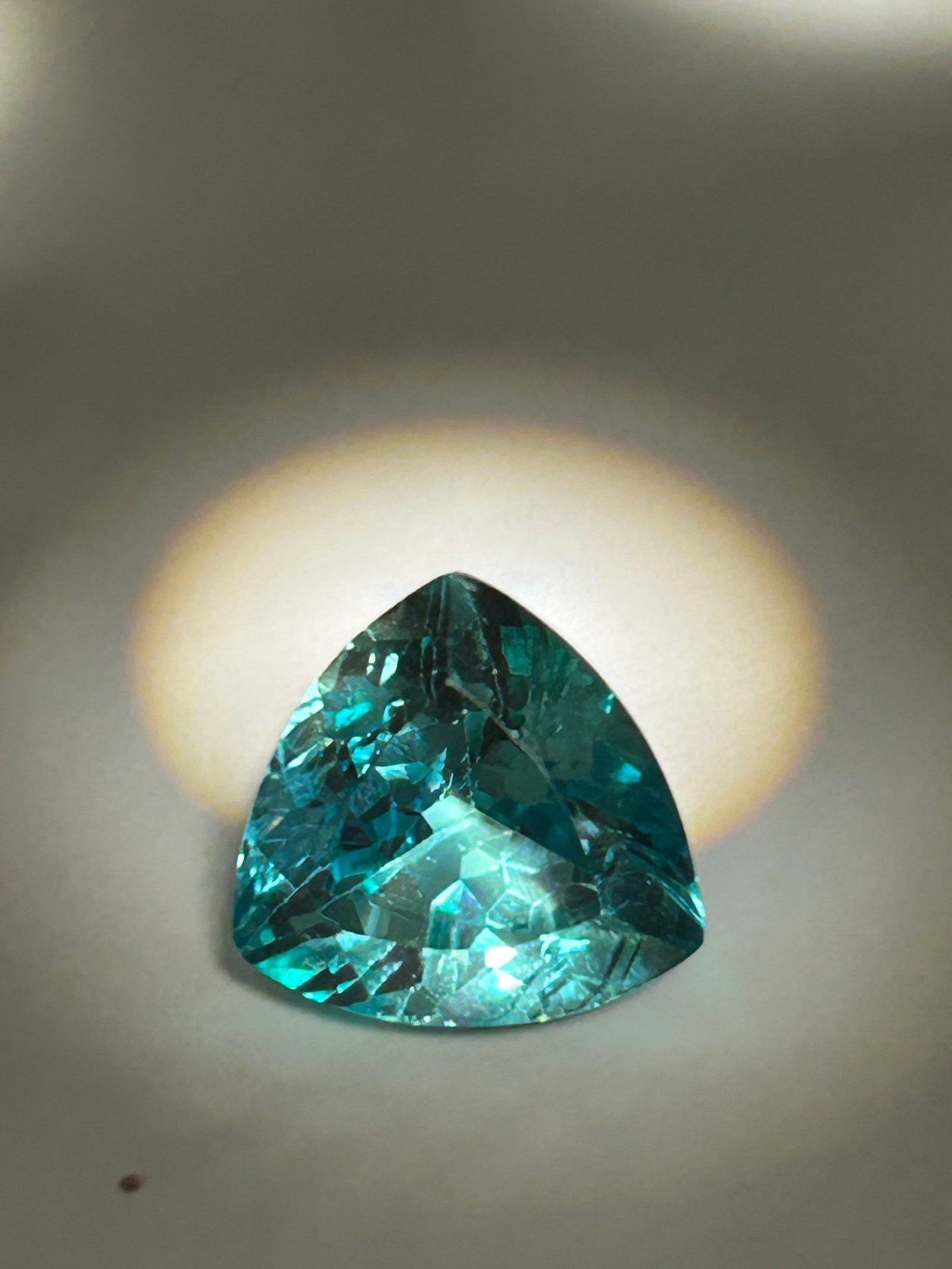 6.00 Carat --- Tourmaline--- Trillion Cut --- EGL Certified: A modern gemstone, often showcasing vibrant color and high brilliance due to its triangular, faceted design. Trillion cuts feature three equal sides and can have pointed or rounded corners, designed t