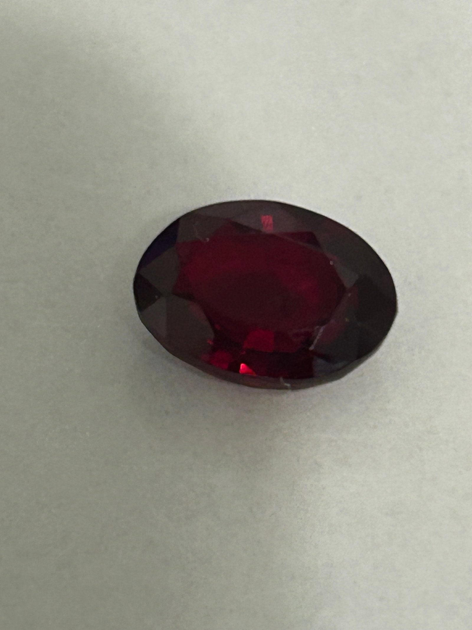 5.8 Carat --- Burmese Deep Ruby --- Oval Cut - 3
