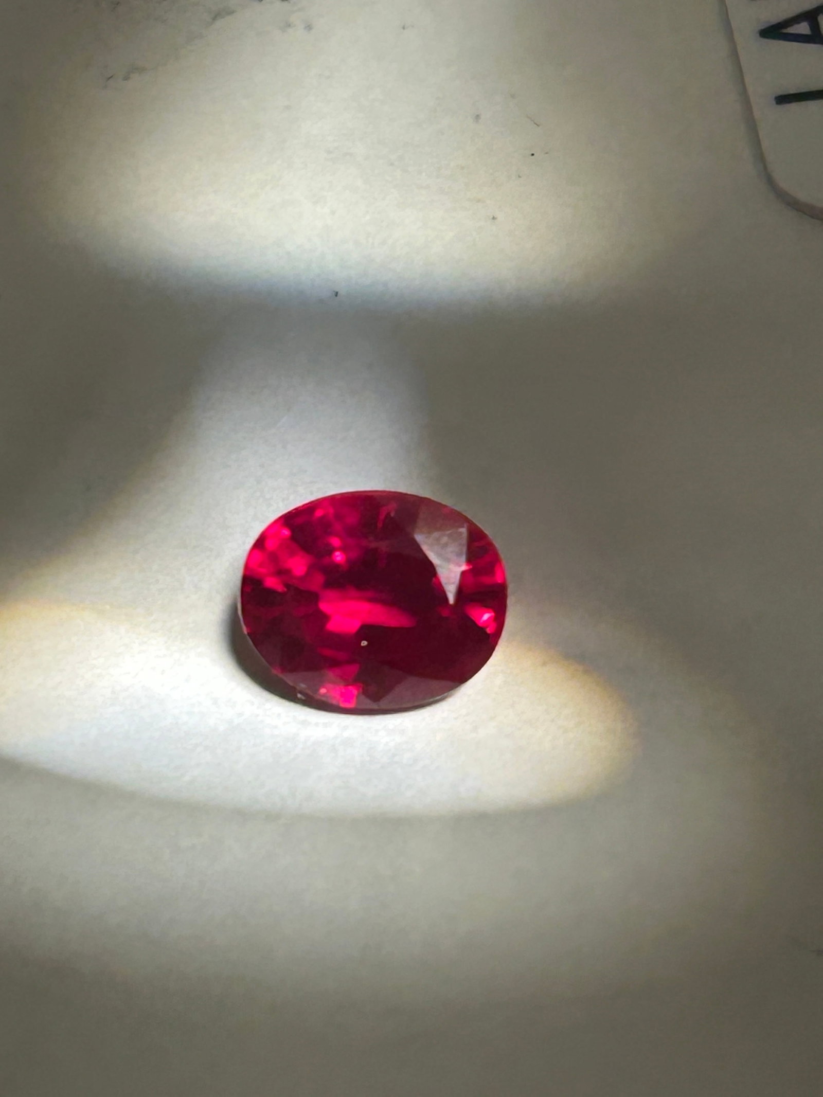2.94 Carat -- Mogok Red Ruby --Oval Cut --- GIE Certified (1 of 5)