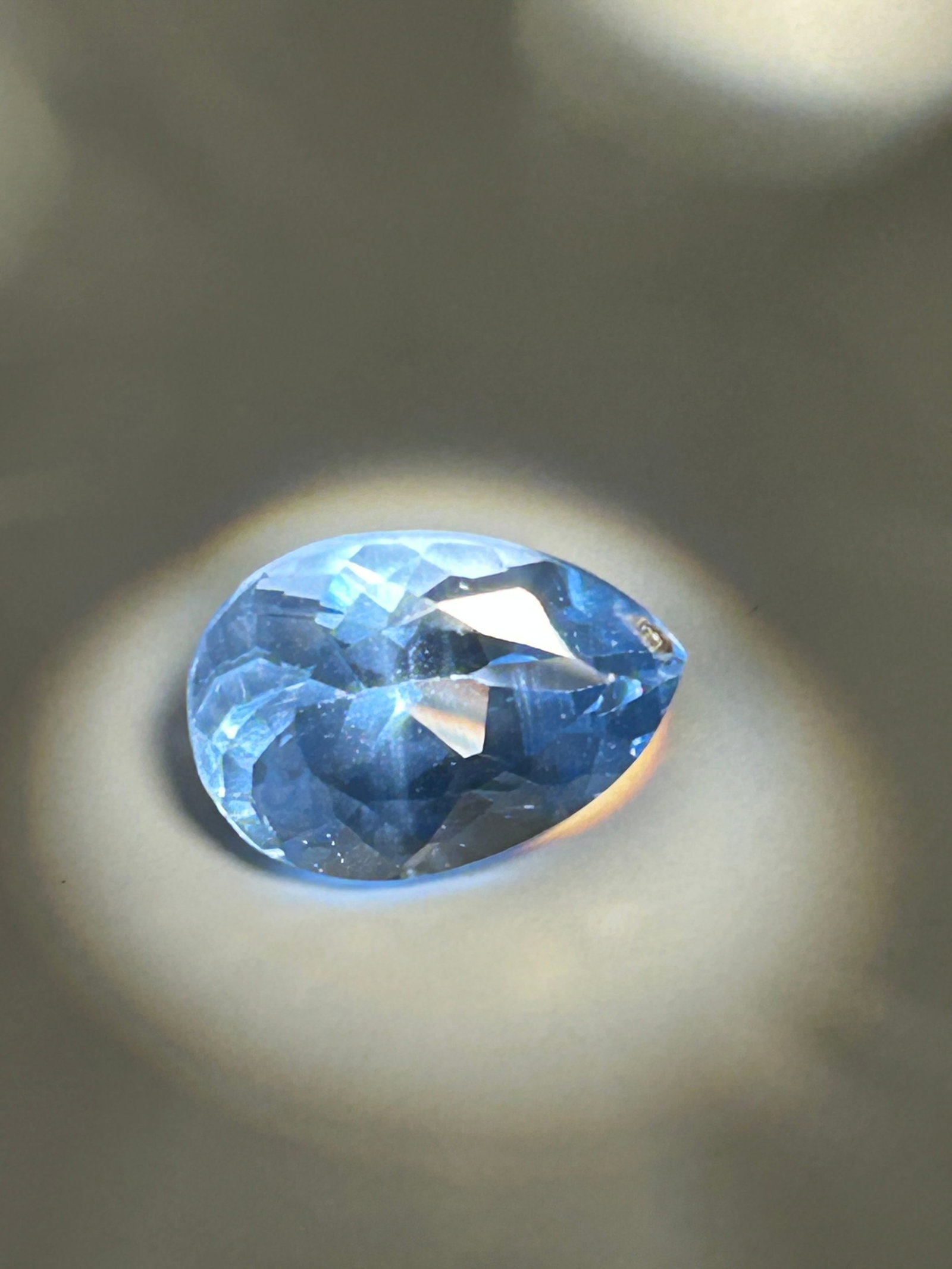 9.65 Carat --- Brazilian Aquamarine --- Pear Cut --- EGL Certified: A highly impressive, investment-grade gemstone. Renowned for their rich color, these Brazilian gems blend deep oceanic blues with exceptional brilliance, making them stunning centerpieces for custom h