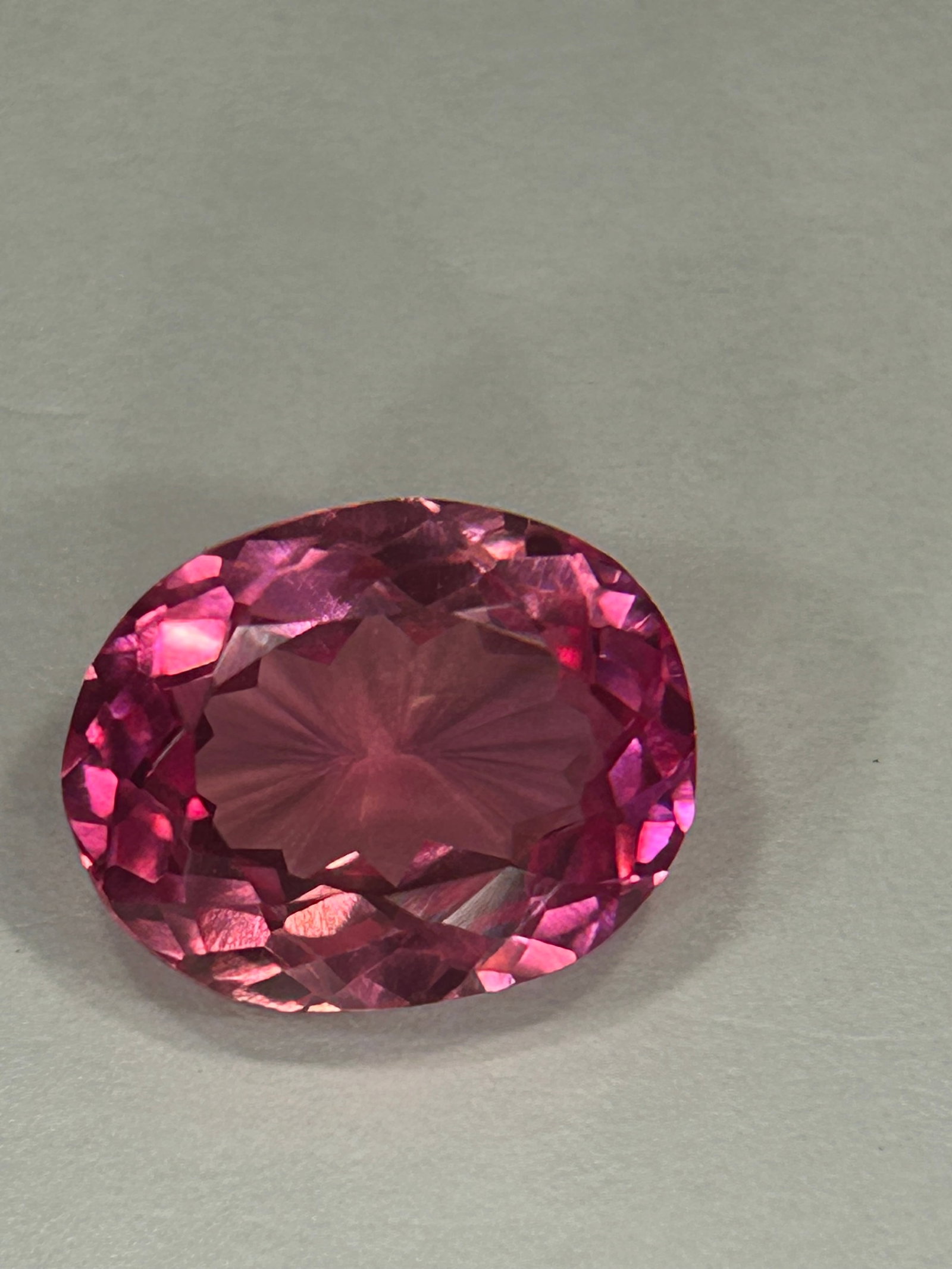 10.85 Carat --- Burmese Pink Sapphire --- Oval Cut --- EGL Certified (1 of 4)