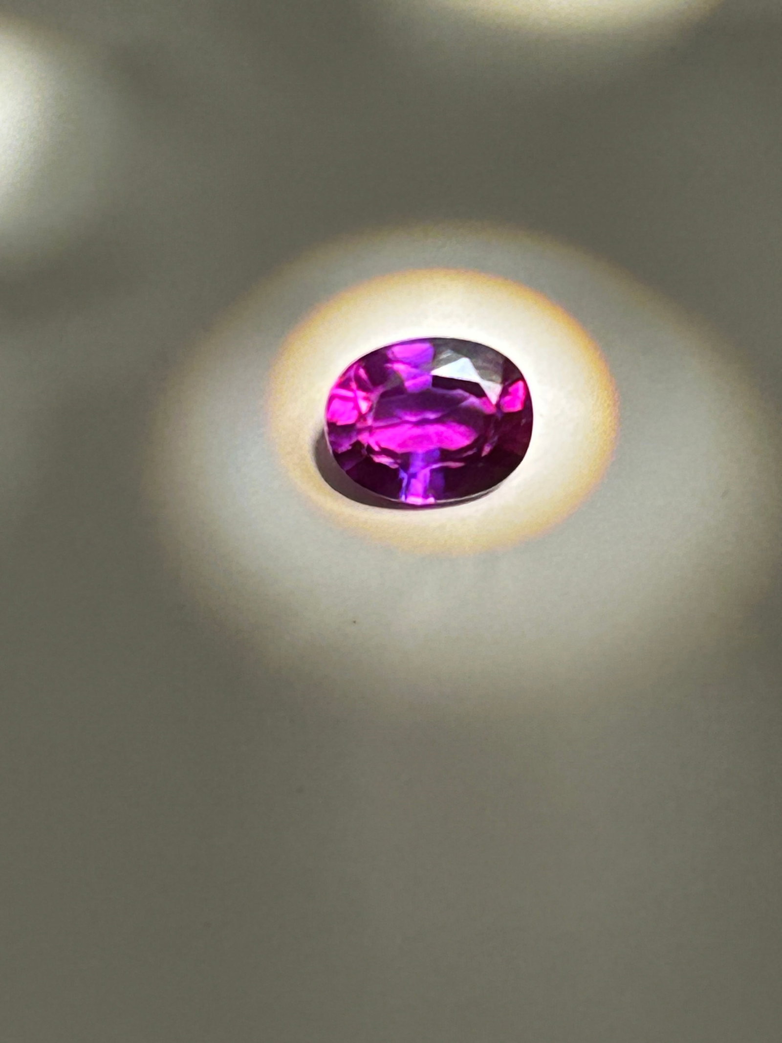 2.87 Carat --- Mogok Pink Ruby--- Oval Cut --- GIE Certified: Originating from the legendary mines in Myanmar, it features an elegant oval cut and is prized for its vivid pink hue, exceptional clarity, and unique, velvety brilliance.