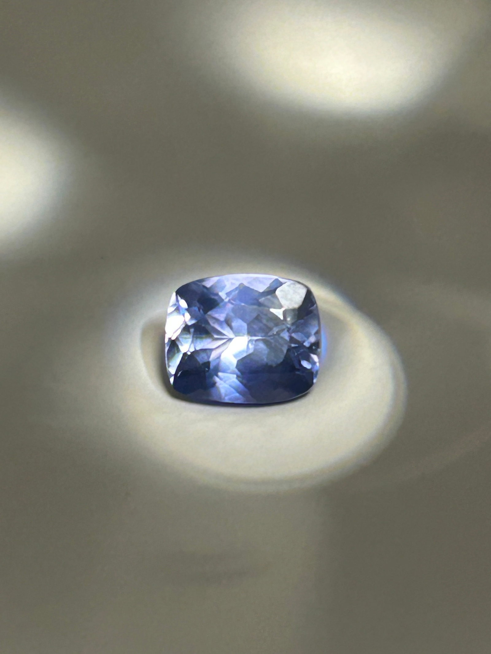 11.3 Carat ---- Kashmiri Violet Blue Sapphire ---- Oval Mixed Cut (1 of 6)