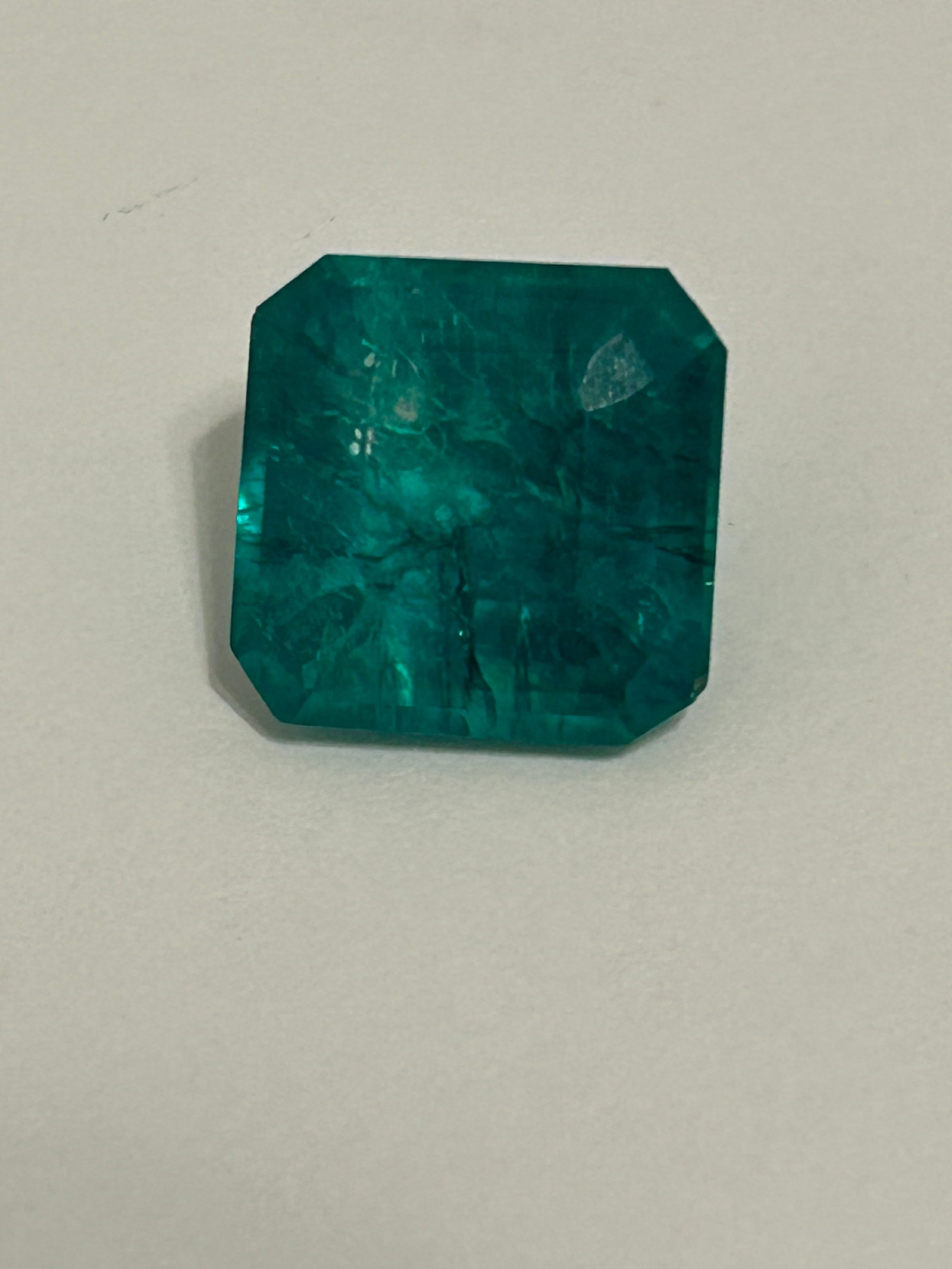 7.00 Carat --- Colombian Green Emerald --- Cushion Cut (1 of 5)