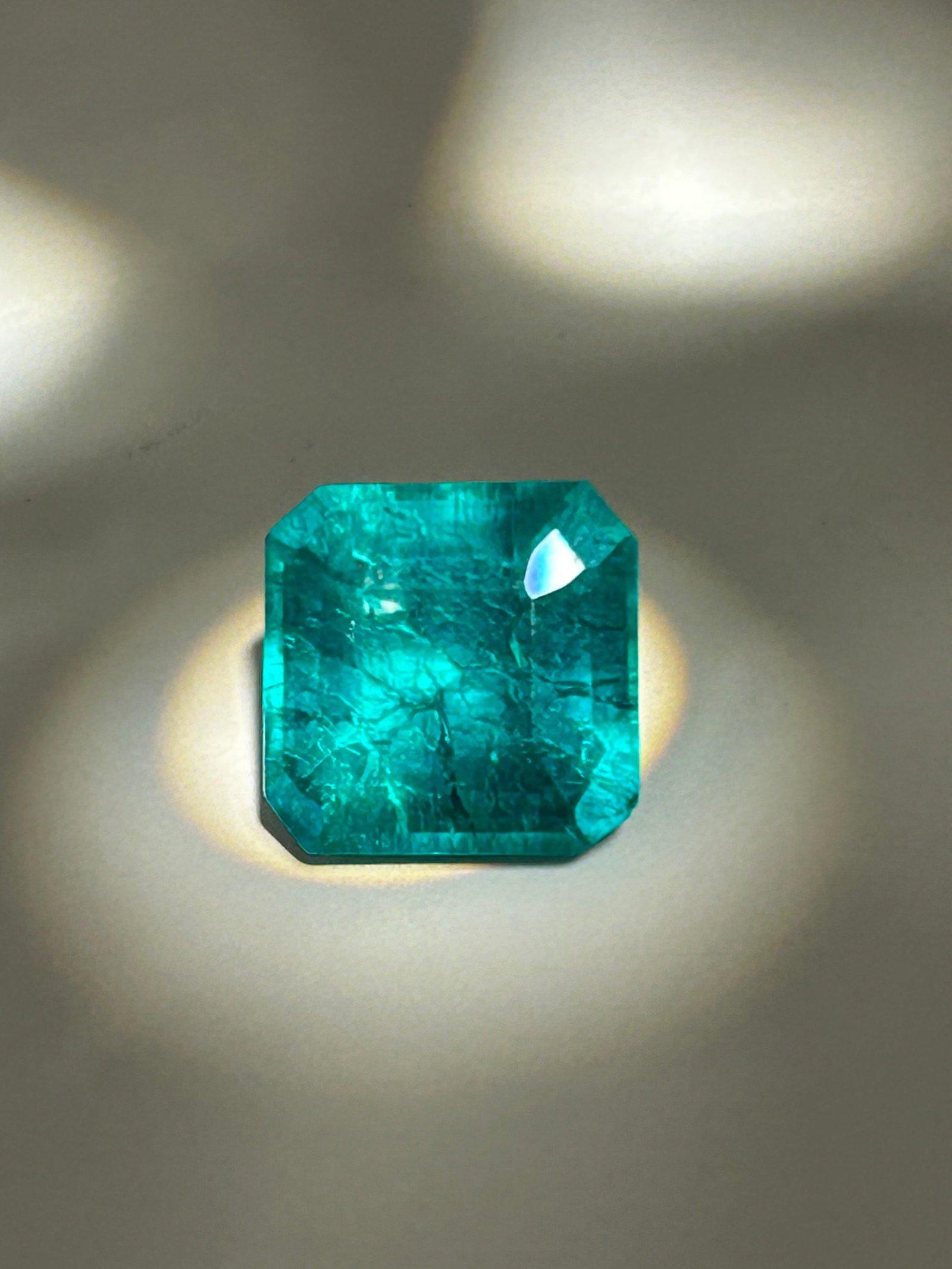 7.00 Carat --- Colombian Green Emerald --- Cushion Cut (1 of 5)