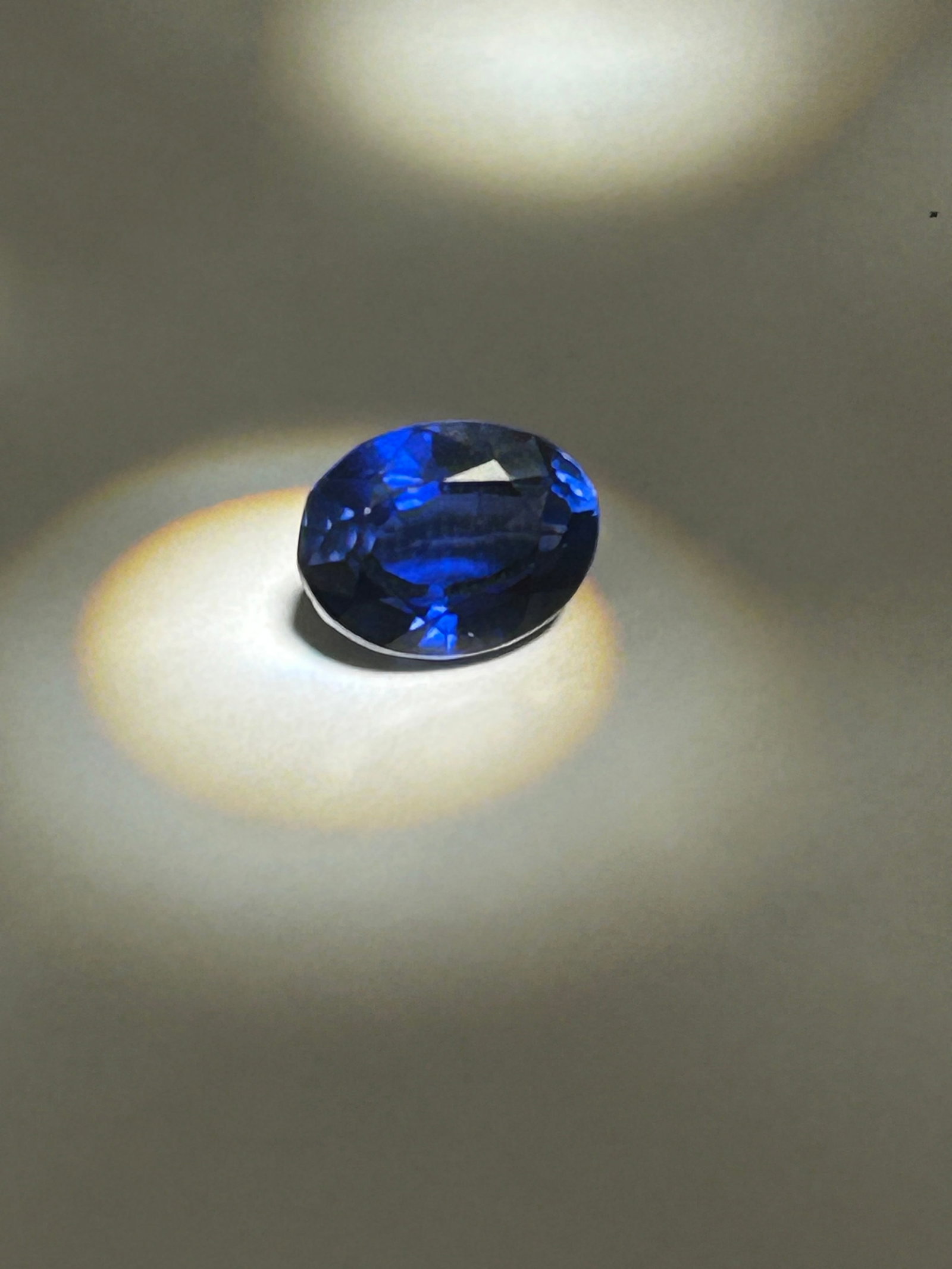 4.00 Carat --- Ceylon Blue Sapphire --- Cushion Cut (1 of 4)