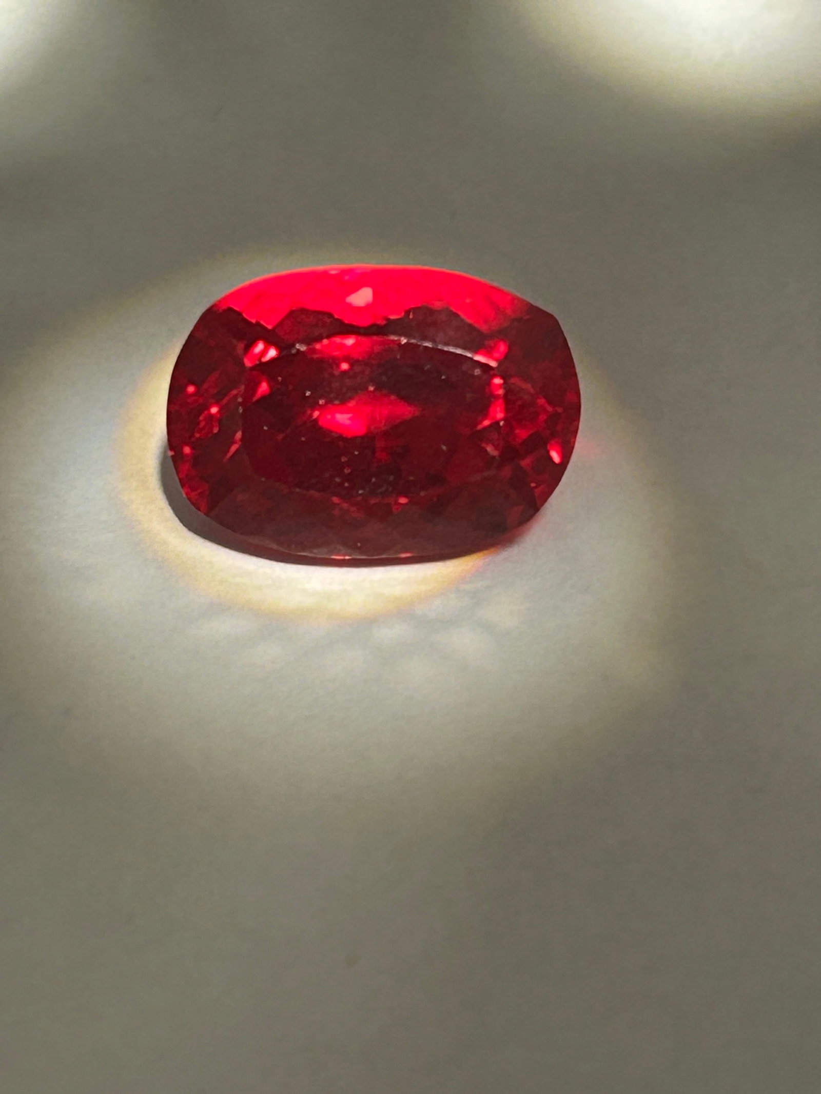9.80 Carat ---- Ruby ---- Oval Cushion Cut (1 of 4)