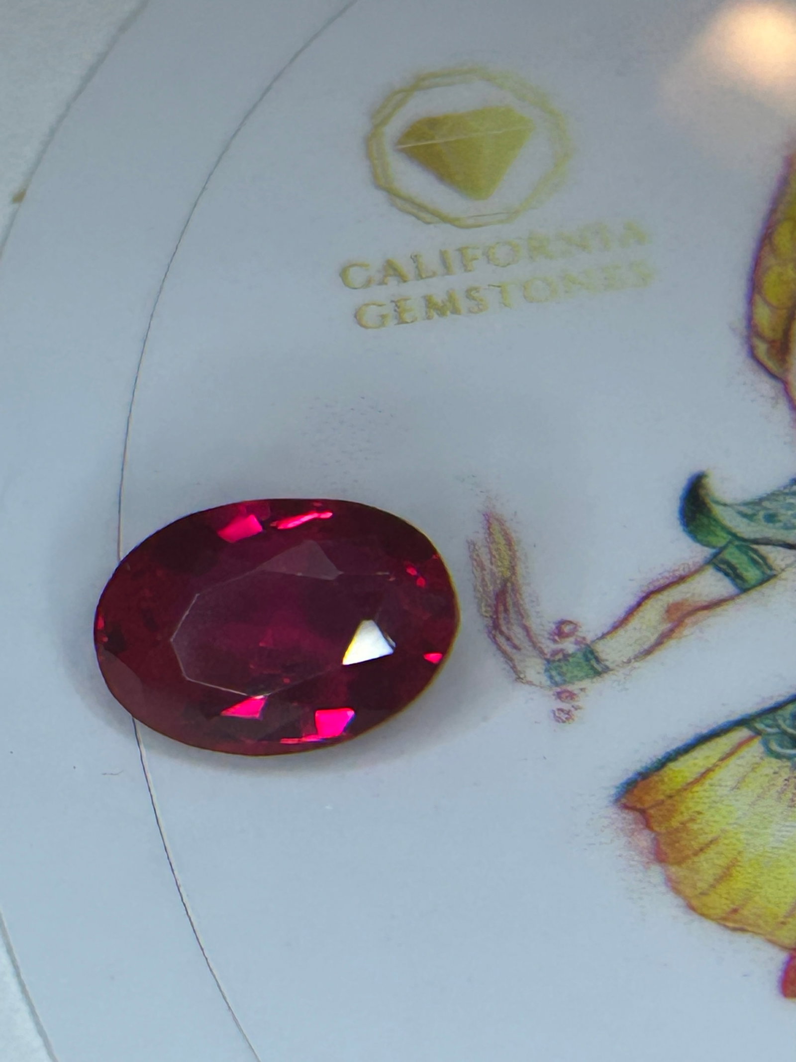 9.00 Carat ---- Ruby ---- Oval Cut - 3