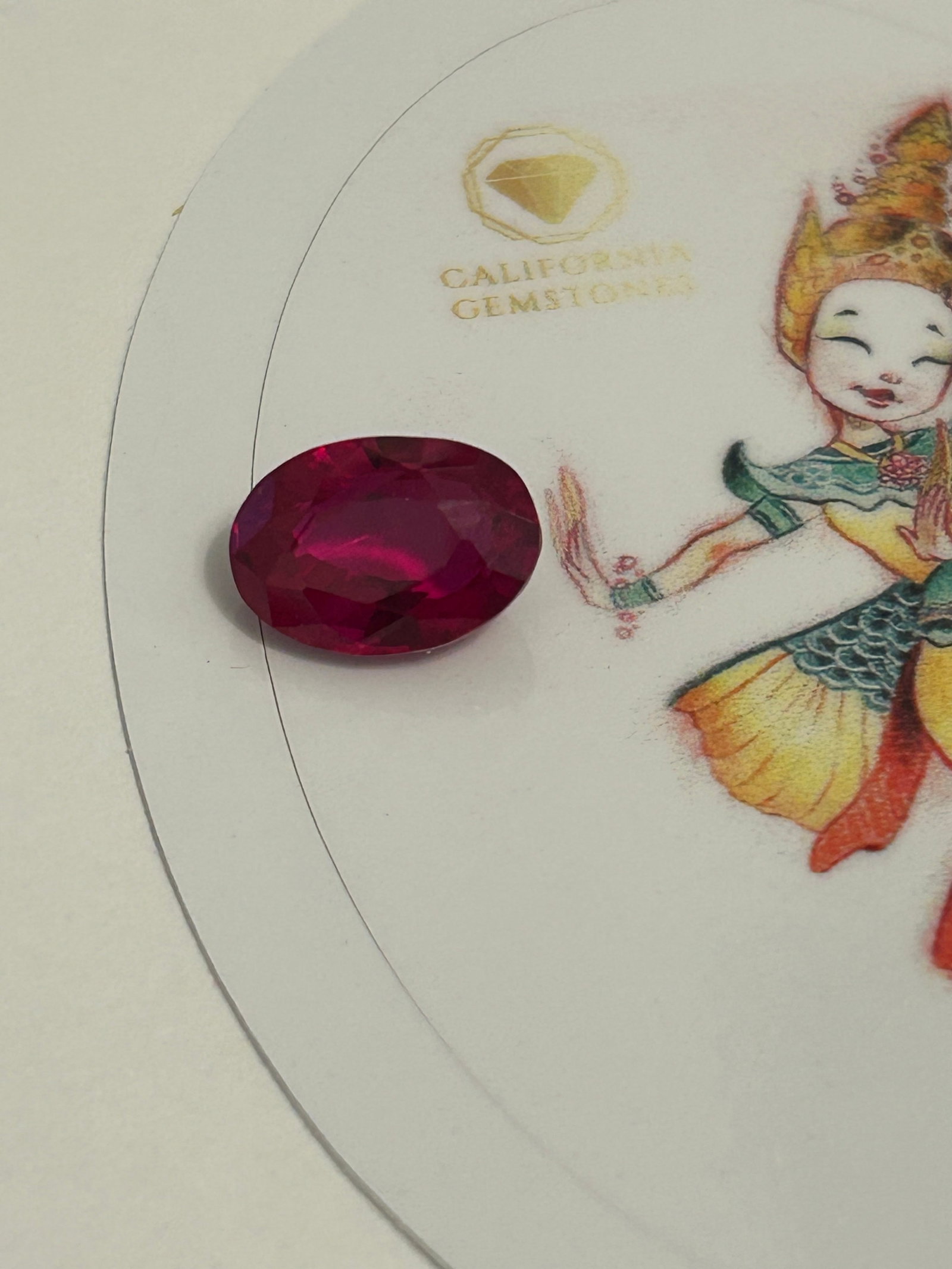 9.00 Carat ---- Ruby ---- Oval Cut - 4