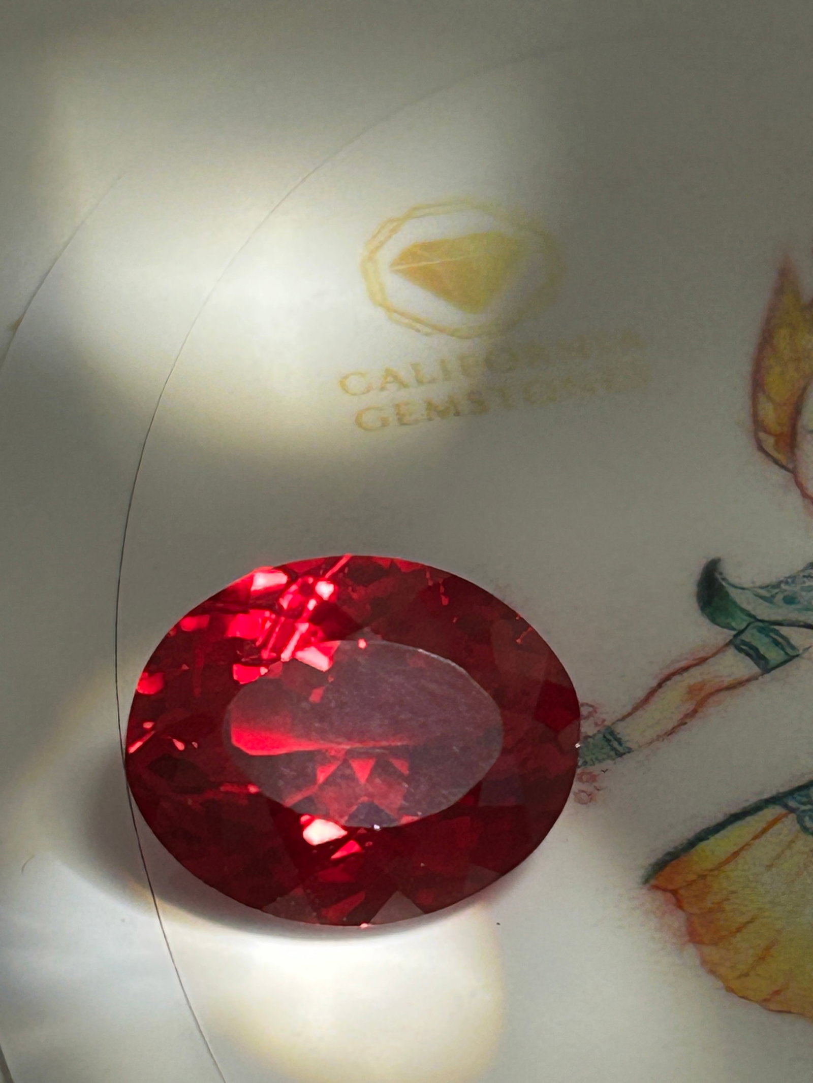 15 Carat ---- Mozambique Red Ruby ---- Oval Cut (1 of 4)