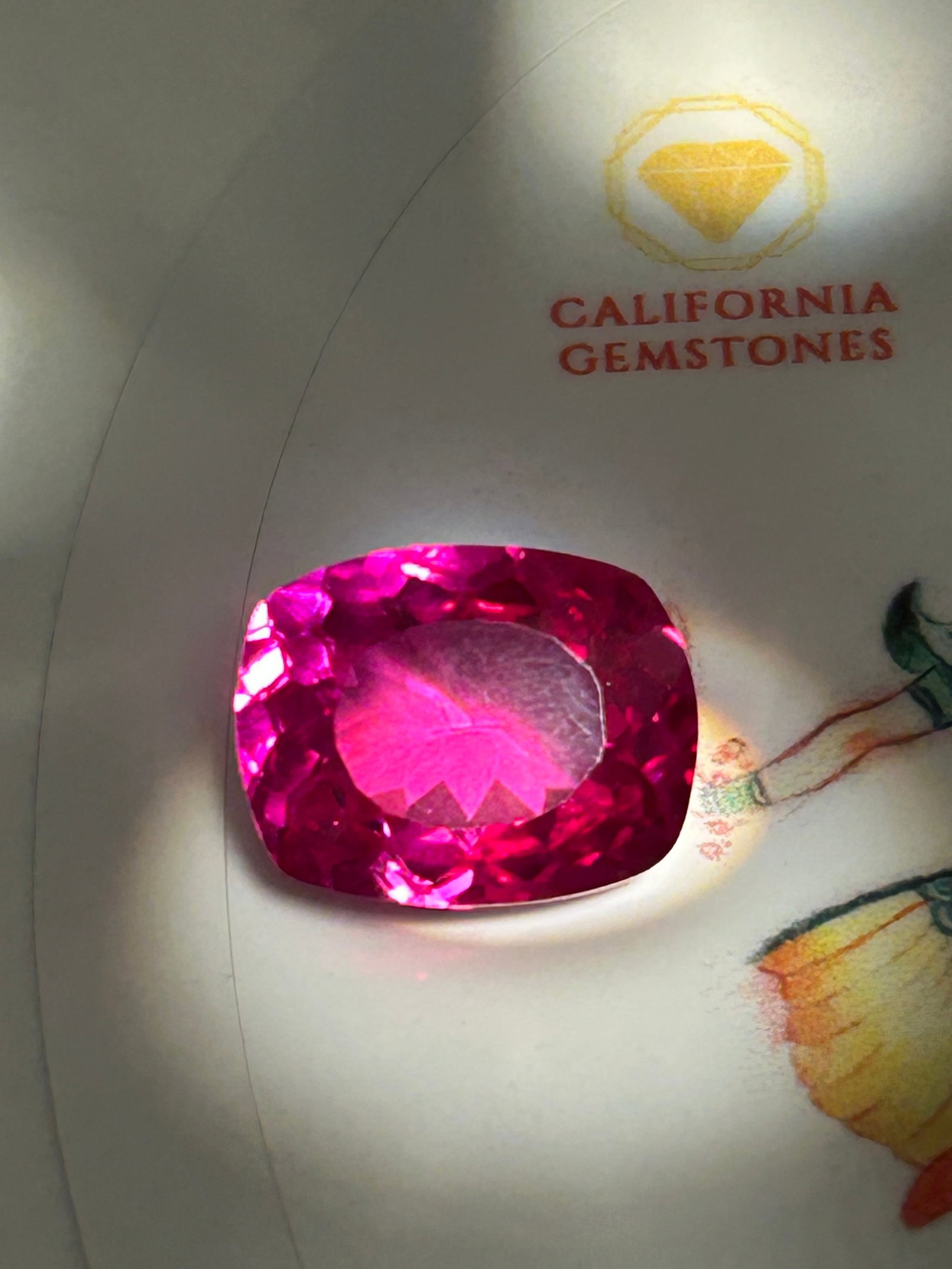 12.10 Carat ----Pink Sapphire --- Oval Cut: An eye-catching gemstone. Weighing roughly 2.4 grams, this substantial stone makes a dramatic centerpiece for high-end, custom jewelry like statement cocktail rings or grand pendants.