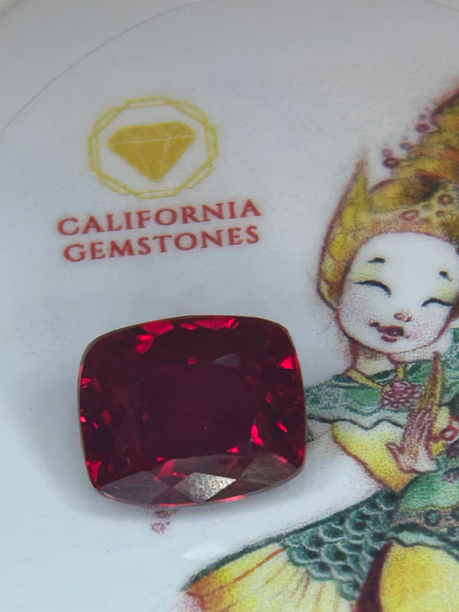 10 Carat ---- Ruby ---- Cushion Cut - 2