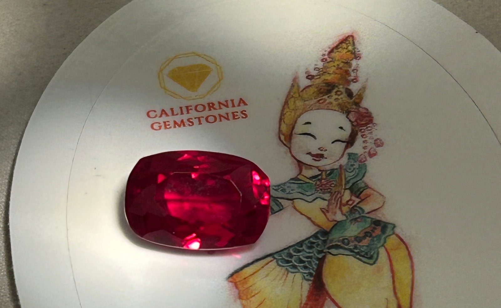 8.50 Carat -- Mozambique Blood Ruby --- Oval Mixed Cushion Cut (1 of 5)