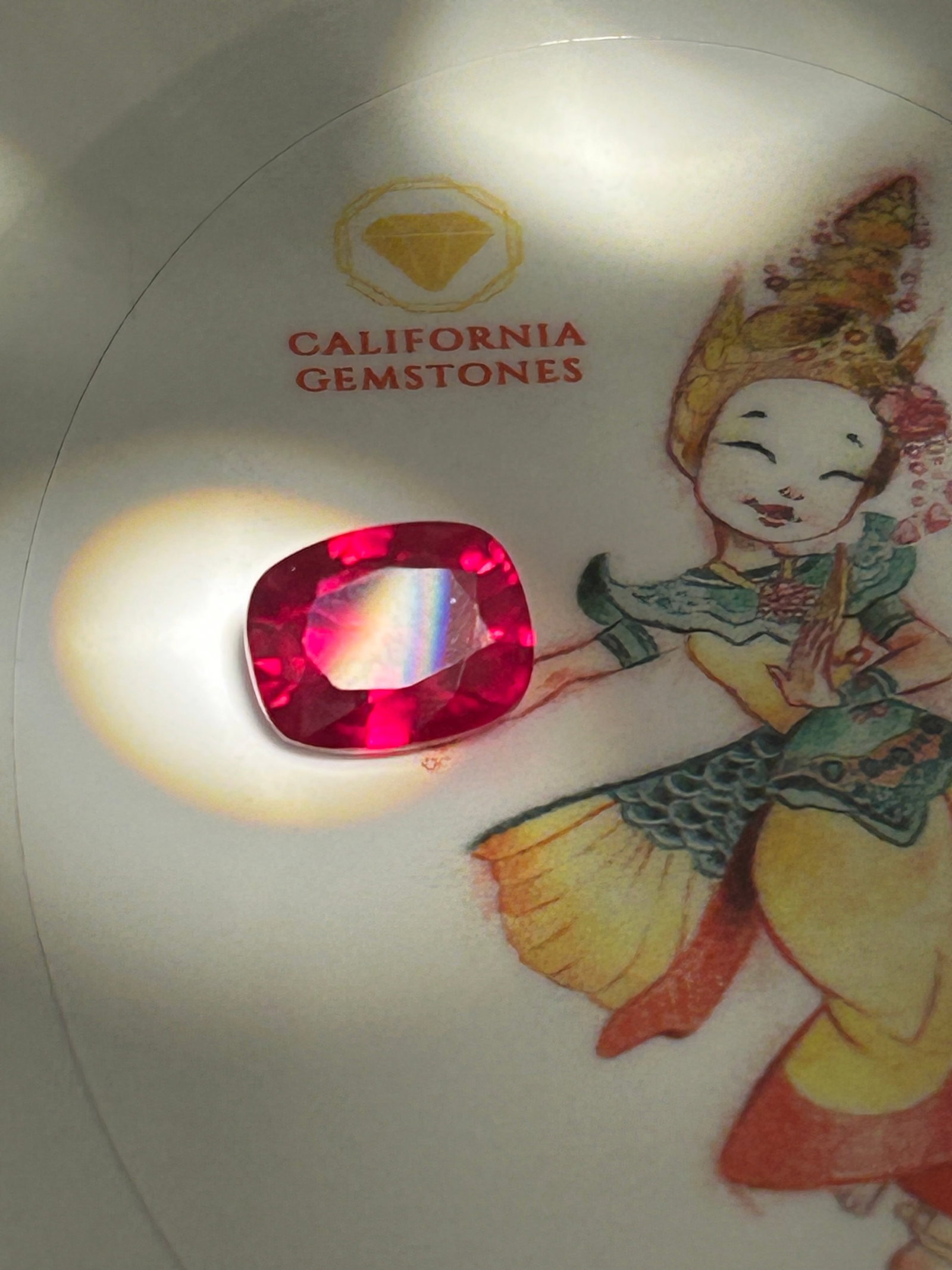5.0 Carat ----Natural Myanmar Blood Ruby --- Cushion Cut ---- European Gem Lab Certified: Famed for their intense saturation and unique internal glow, stones of this size, origin, and color represent the absolute pinnacle of the colored gemstone market.
