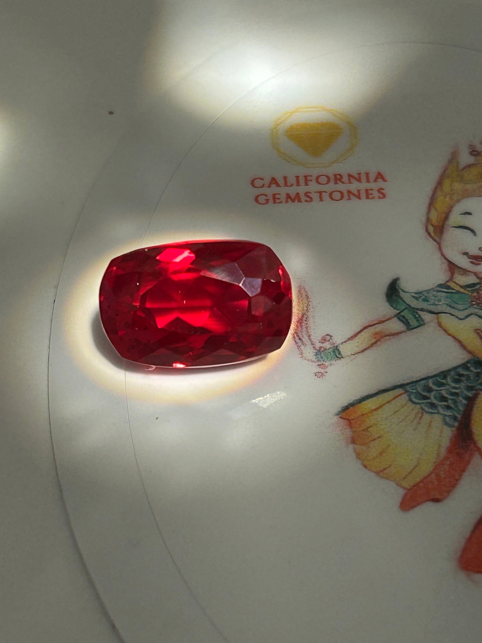 9.00 Carat ---- Natural Mozambique Red Ruby ---- Oval Cushion Cut: Mozambique Rubies are known for their vivid red hue, exceptional clarity, and durability, these stones blend a rounded silhouette with brilliant-cut facets that maximize both sparkle and color vibranc