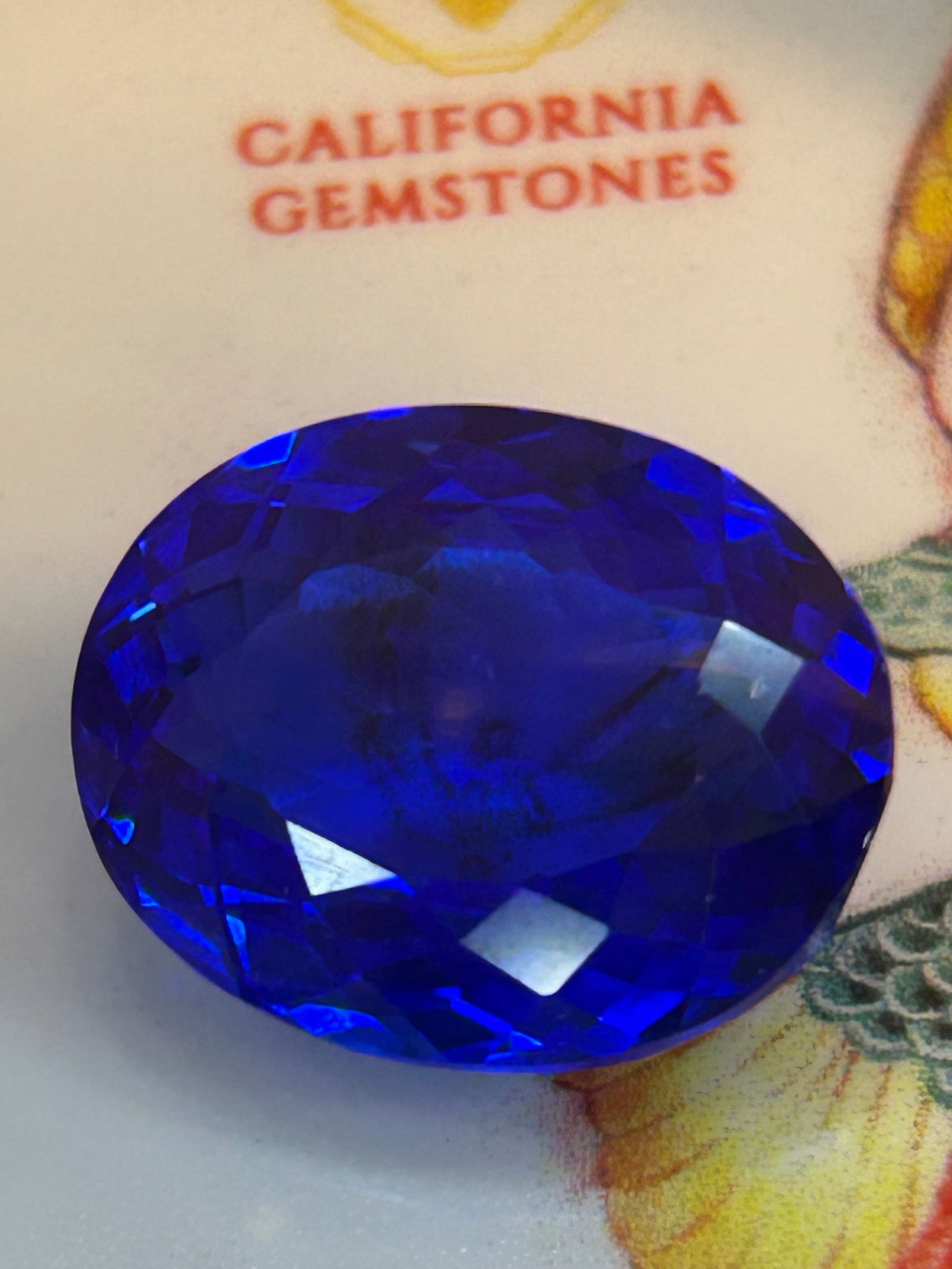 20.00 Carat ---- Natural Royal Blue Sapphire--- Oval --- EGL Certified: A museum-quality gemstone. Characterized by a vivid, medium-to-dark blue hue and high saturation, this size makes a spectacular centerpiece for custom luxury jewelry like a statement ring or pendant