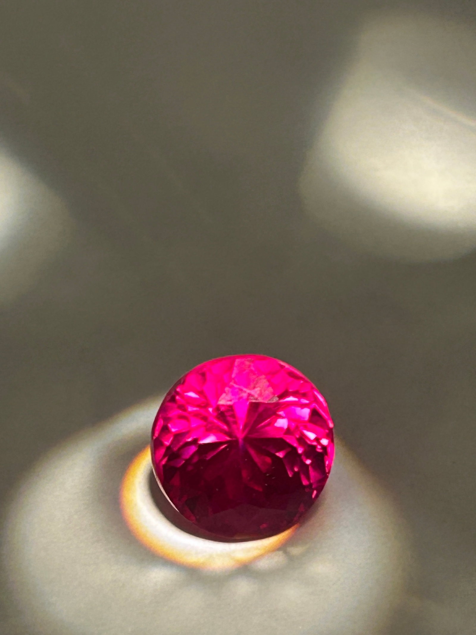 8.66 Carat --- Pink Sapphire --- Round Brilliant Cut --- IGI Certified: This shape maximizes its fire, brilliance, and natural pink color. A high-clarity luxury gemstone. High-quality pink sapphire. This is a mesmerizing stone. Get your bid in!