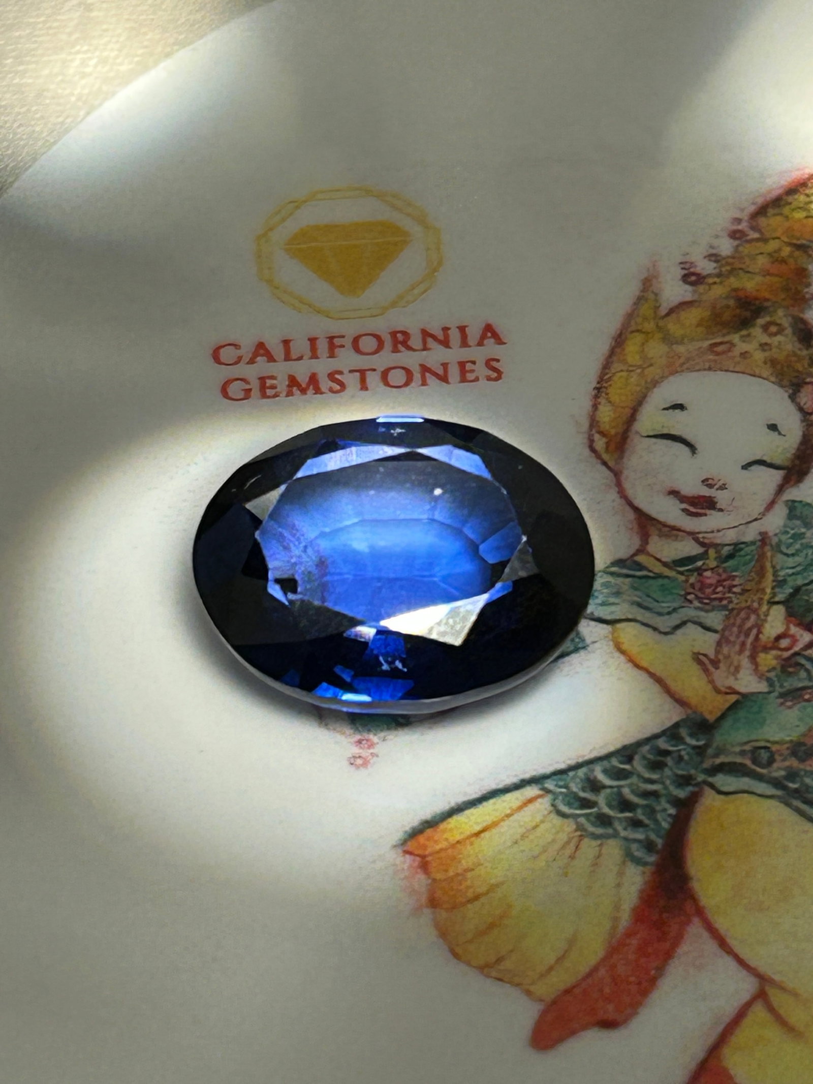 12.00 Carat --- Natural Ceylon Blue Sapphire --- Oval Cut --- EGL Certified: Mined in Sri Lanka, this size is highly coveted for luxury custom jewelry and investment collections. Celebrated for their superb transparency and "eye-clean" nature (lack of heavy, eye-visible inclus