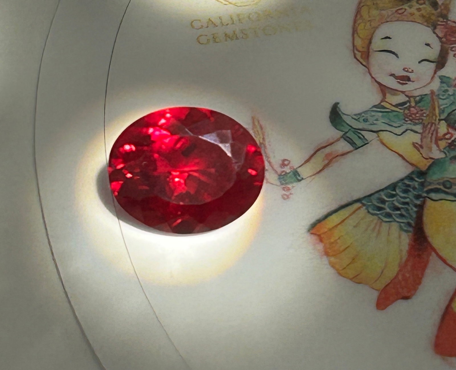 7 Carat ---- Natural Mozambique Blood Ruby ---- Oval Cut ---- Certified: A highly prestigious, exceptional gemstone. Features a vivid, saturated "blood" red hue with warm undertones. Its oval cut is expertly faceted to maximize brilliant light return, while the stone