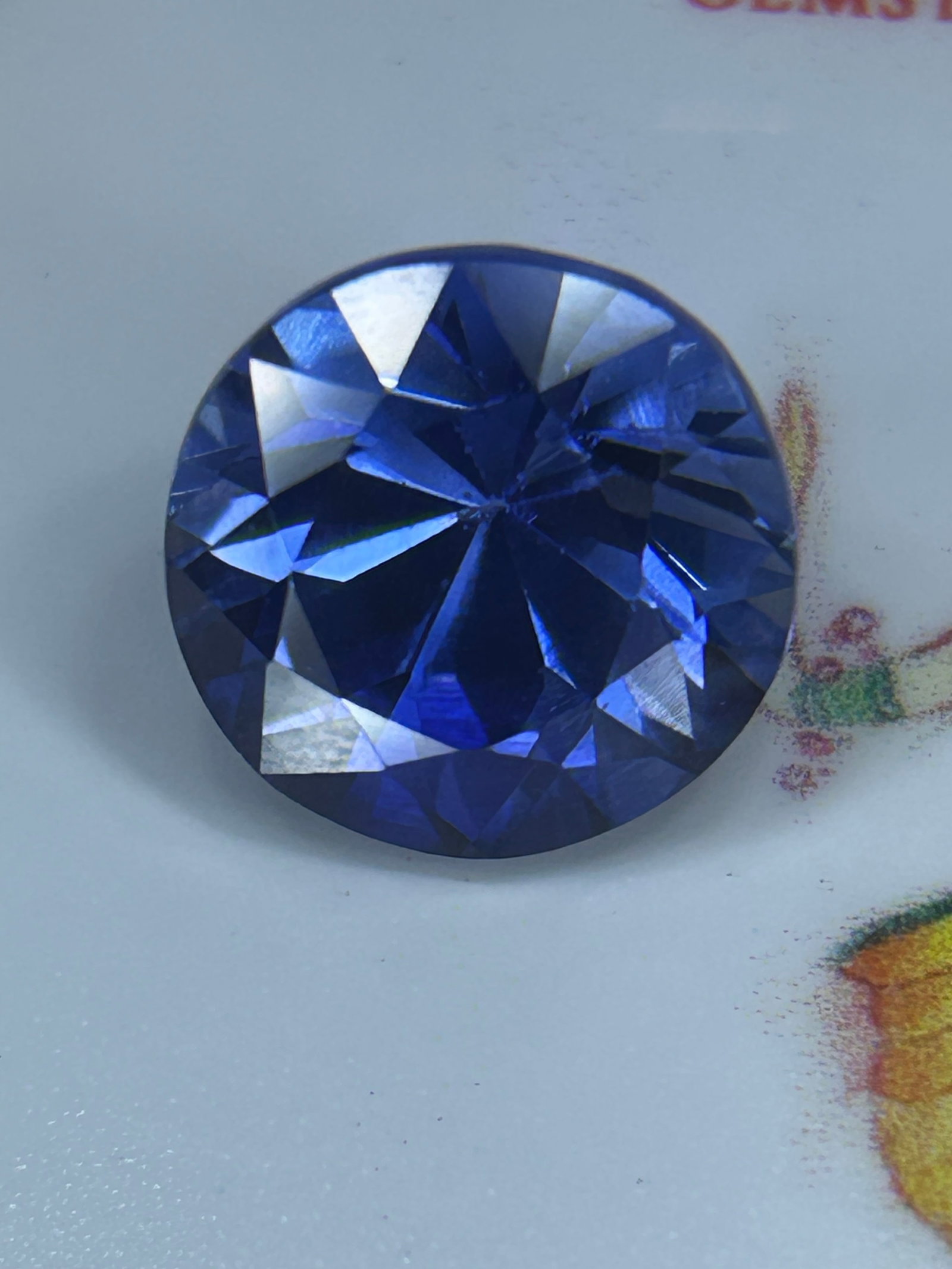 10.00 Carat Natural Blue Sapphire Brilliant Round Cut EGL Certified: A top-tier certified stones from historical origins like Ceylon, Cornflower blue hues command $6,000 to $10,000+ per carat.