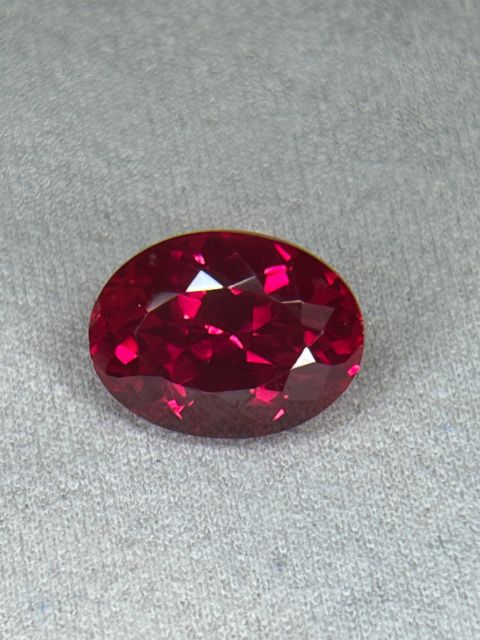 5.70 Carat ---- Natural Mozambique Ruby--- Oval Cut ---AGL Certified (1 of 3)