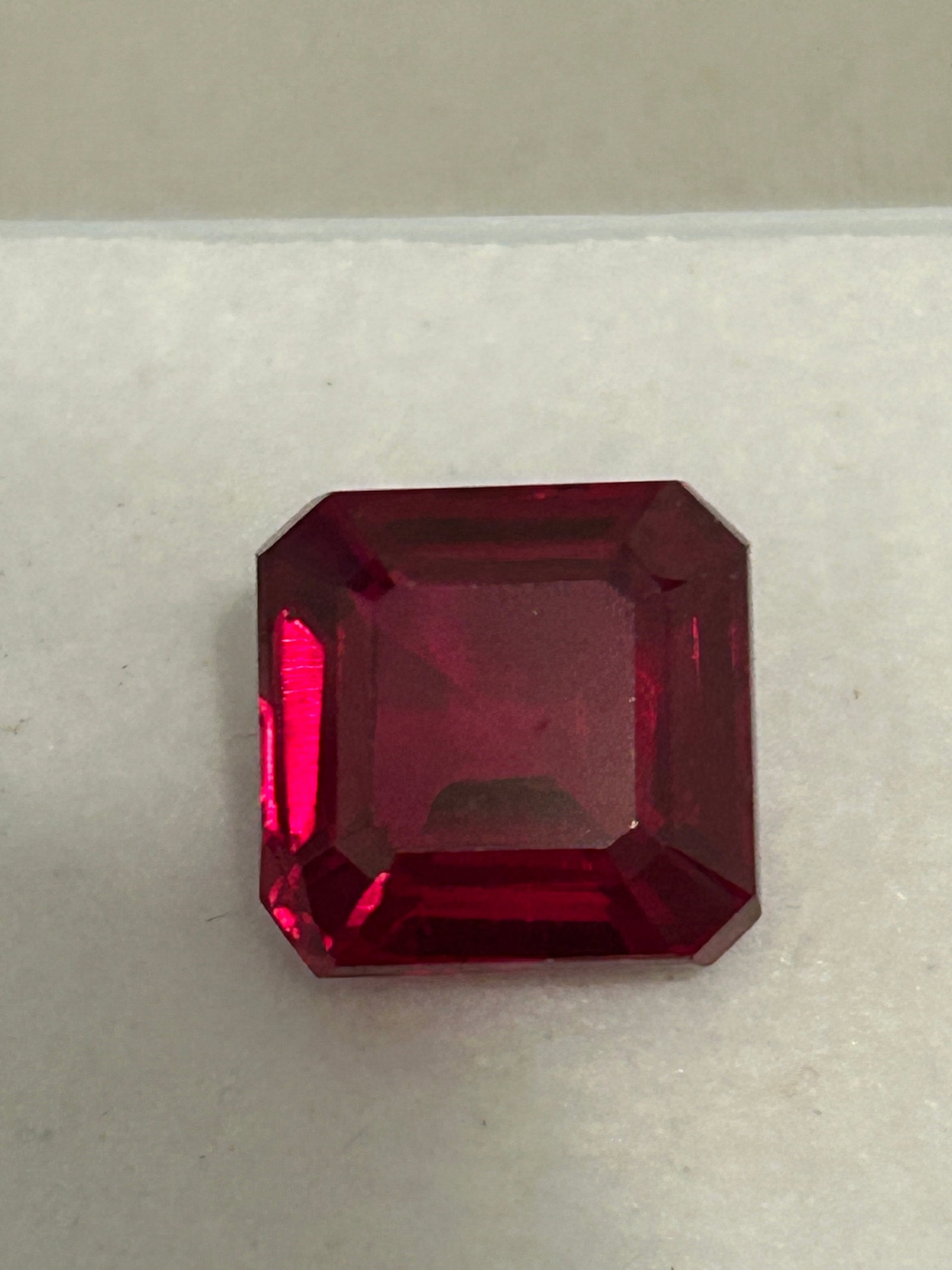 10.50 Carat Natural Ruby Radiant Cut EGL Certified (1 of 4)