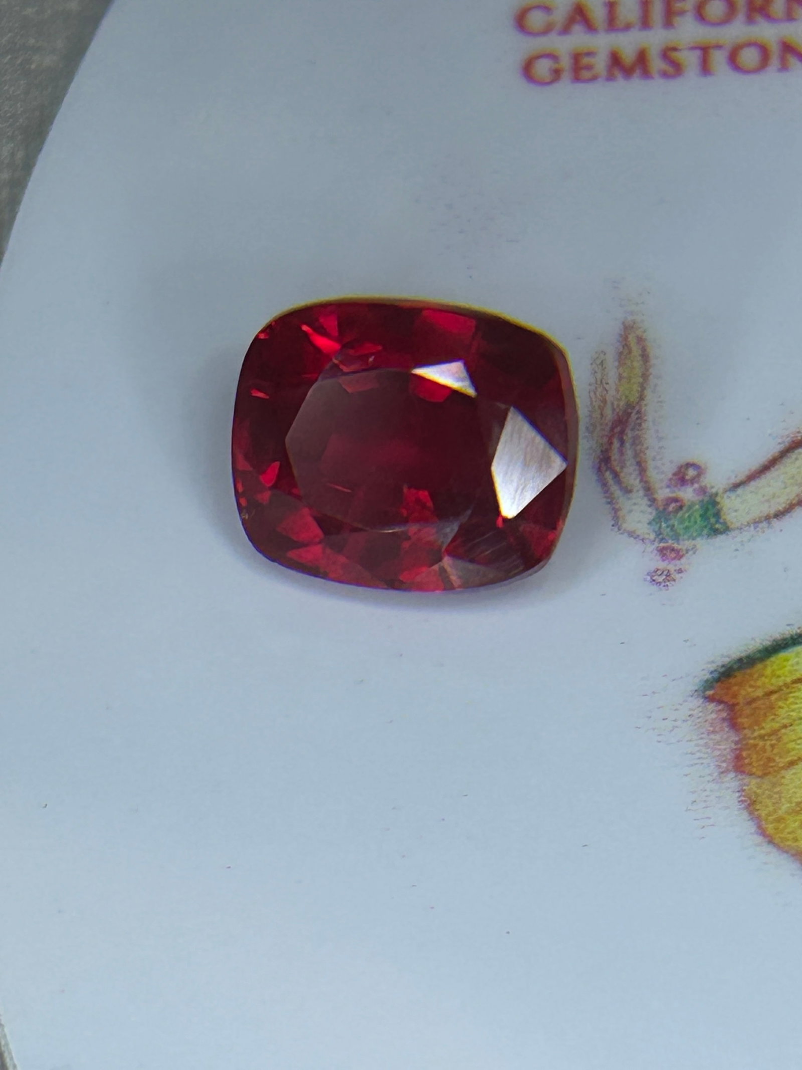 5.0 Carat Burmese Ruby Mixed Cushion Cut - 2